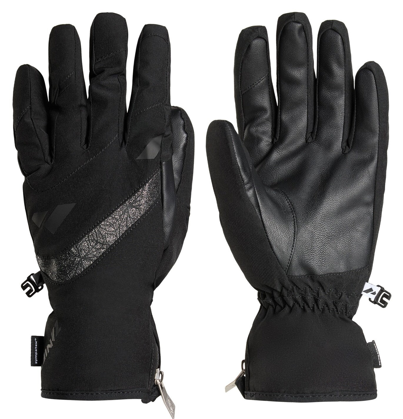 zanier-stubai-stx-damen-skihandschuhe-finger-schwarz-sympatex image 3