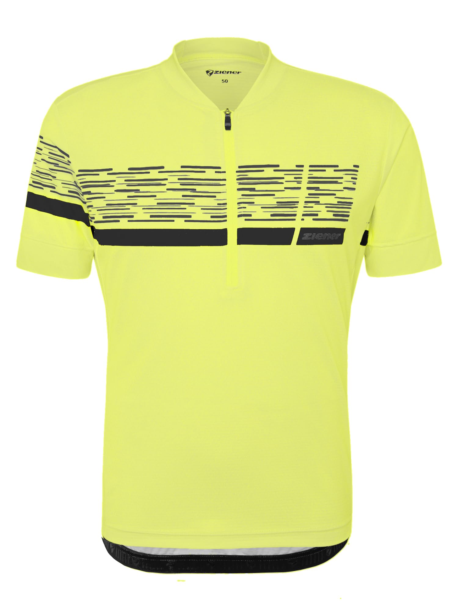 ziener-nemic-z-herren-fahrradtrikot-kurzarm-bitter-lemon-grey-50 image 1