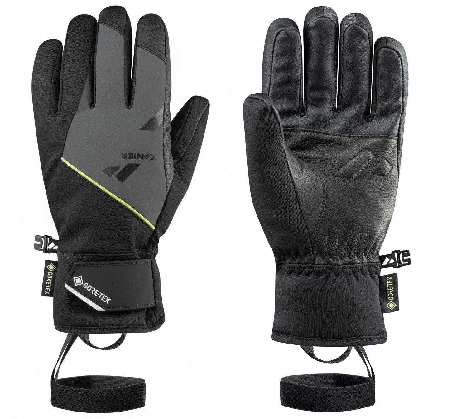 zanier-planai-gtx-f-ustling-skihandschuh-schwarz-wasserdicht image 4