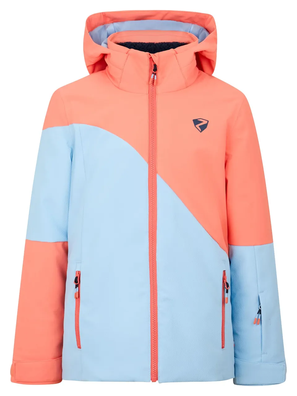 ziener-avine-z-junior-skijacke-m-dchen-warm-wasserdicht image 1