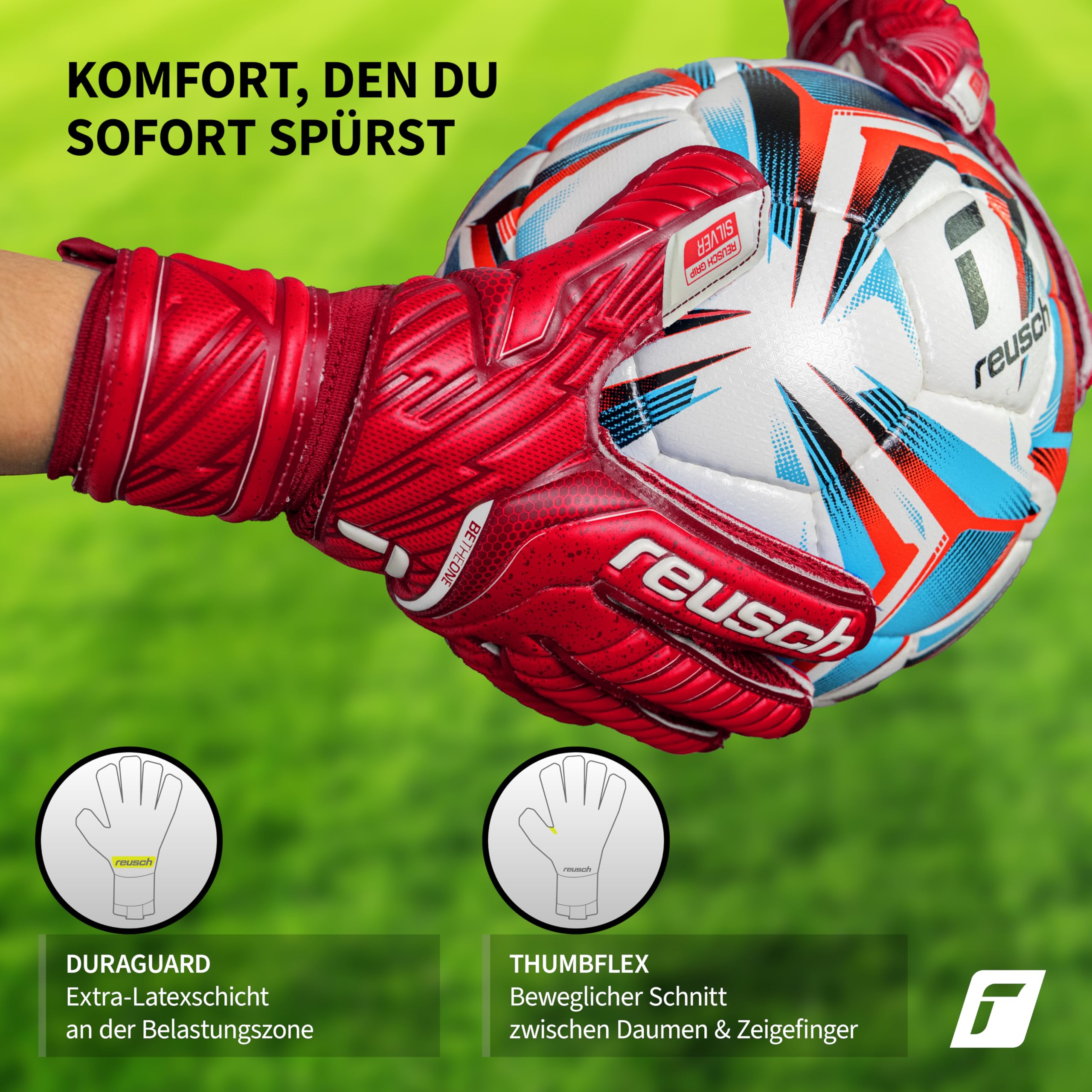 reusch-attrakt-silver-junior-torwarthandschuhe-grip image 6