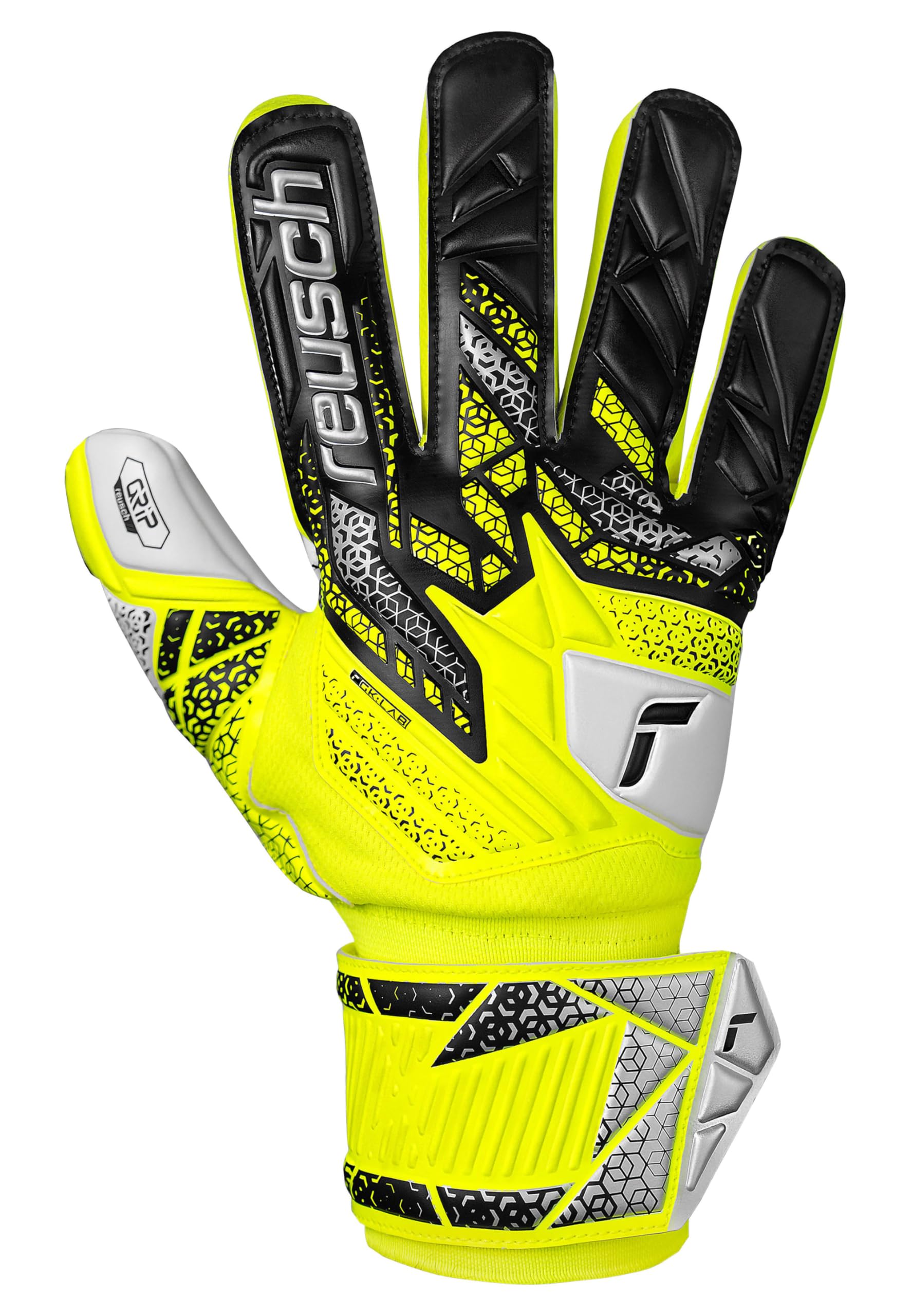 reusch-attrakt-torwarthandschuhe-gr-9-naturlatex-grip image 2
