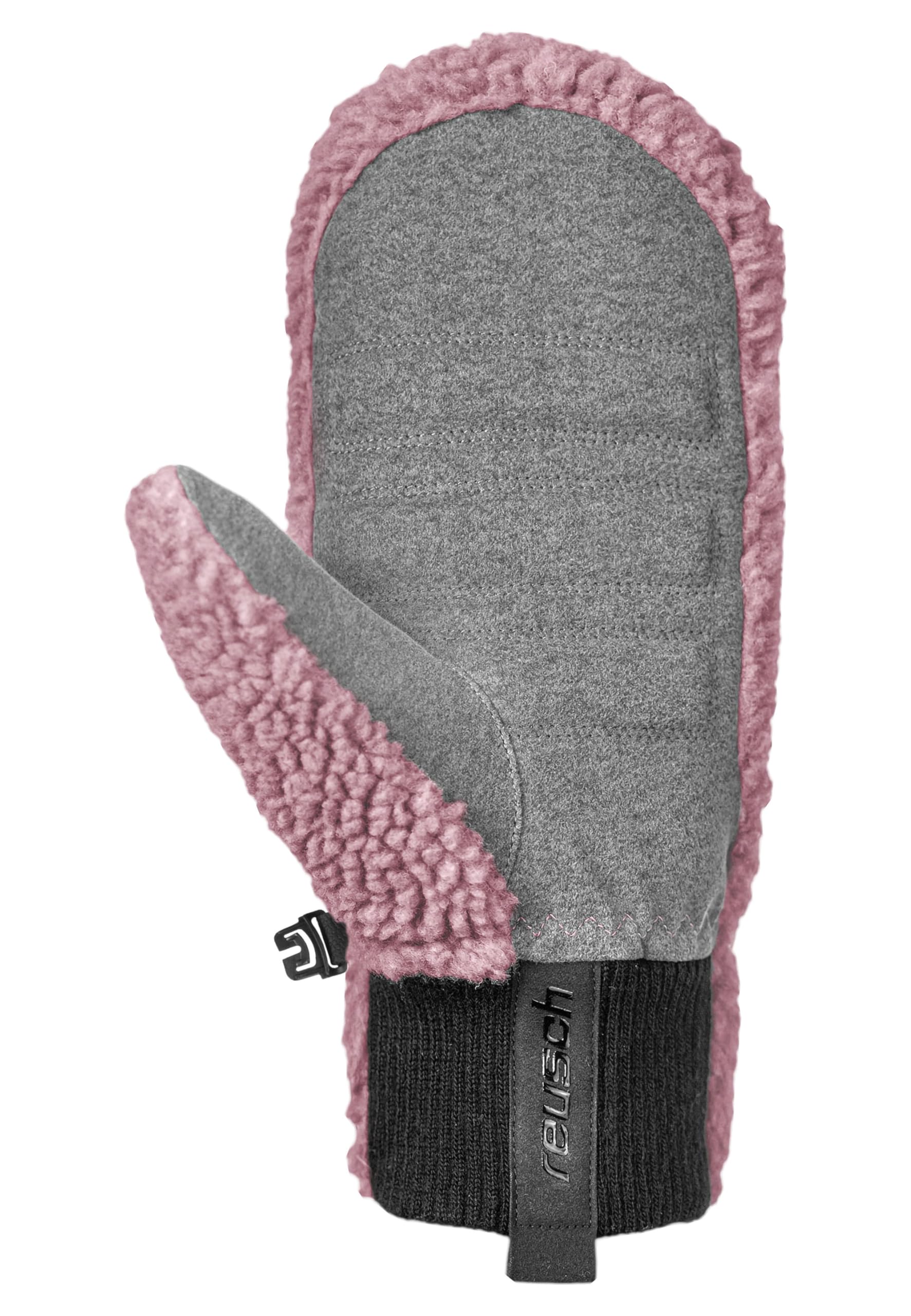 reusch-down-spirit-f-ustlinge-teddy-fleece-schwarz-gr-7 image 3