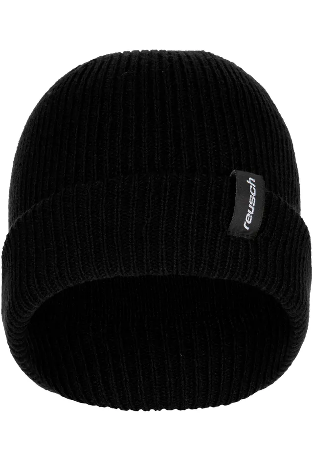 reusch-eddie-beanie-m-tze-schwarz-warm-winddicht image 1