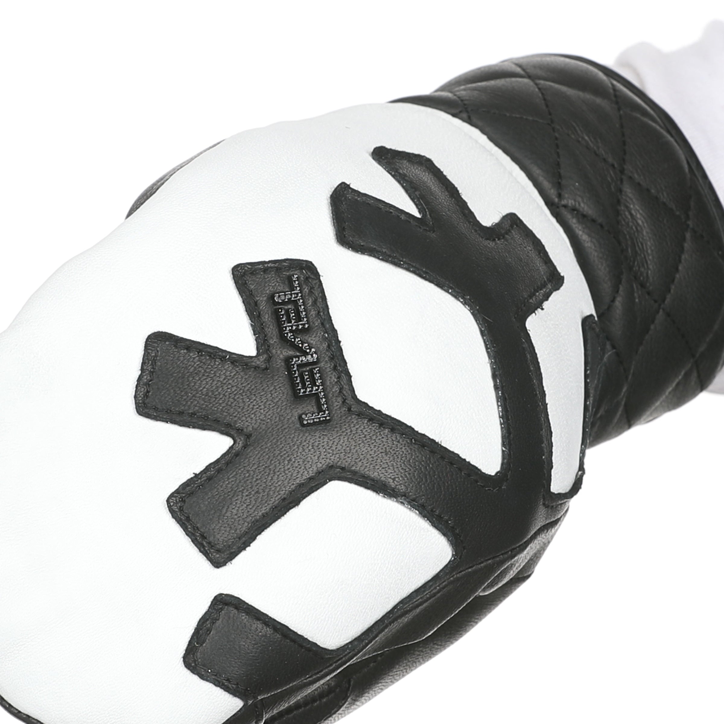 level-rexford-coco-mitten-f-ustlinge-schwarz-wei-leder image 4