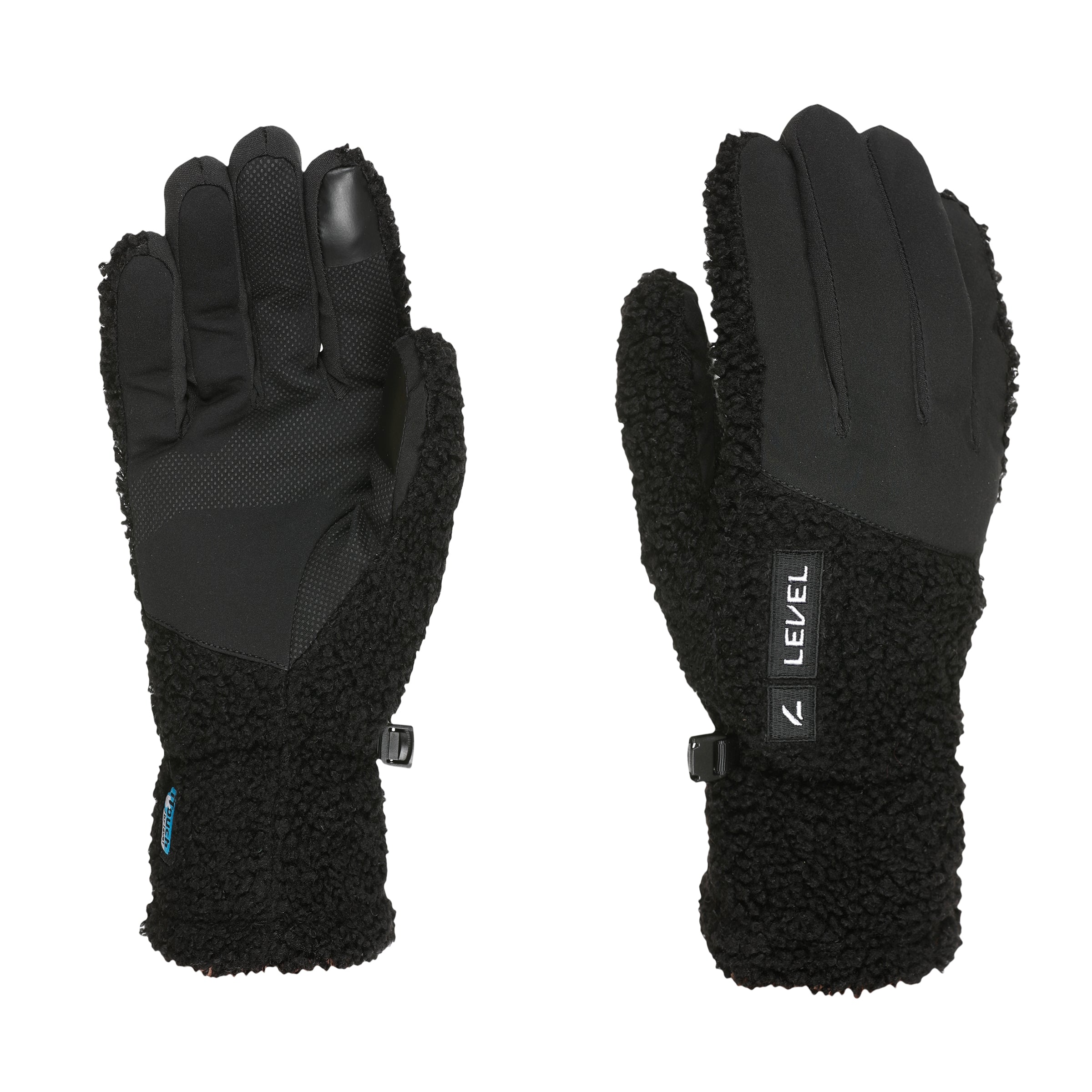 level-sq-i-panda-fleecehandschuhe-schwarz-touch image 1