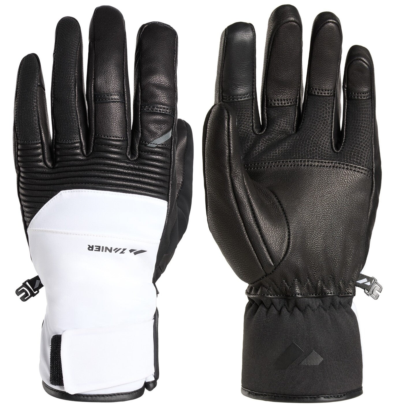 zanier-guide-skihandschuhe-schwarz-ziegenleder image 3