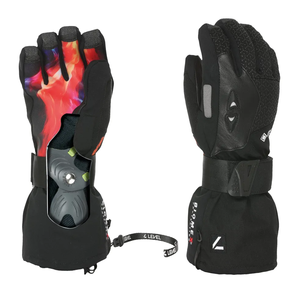 level-super-pipe-gtx-snowboardhandschuhe-schwarz image 1