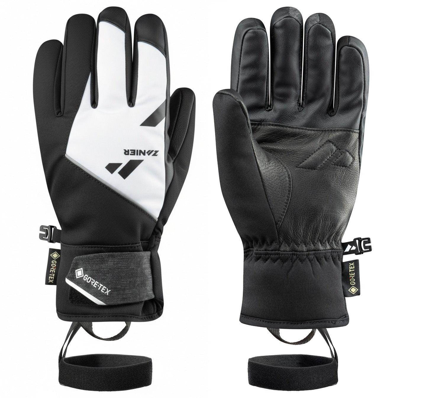 zanier-planai-gtx-f-ustling-skihandschuh-schwarz-wasserdicht image 5