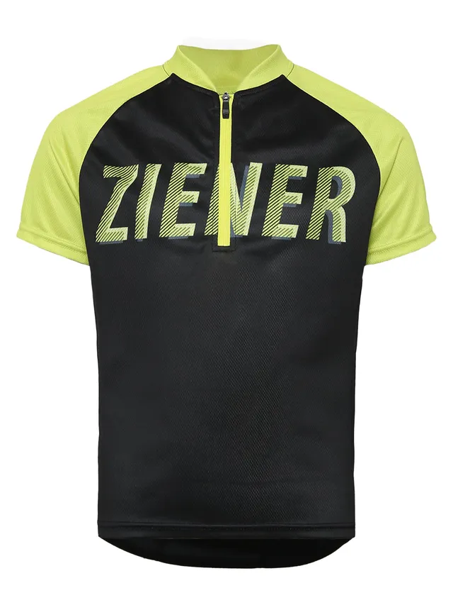 ziener-nestel-z-junior-fahrradtrikot-140-schwarz-gelb image 1
