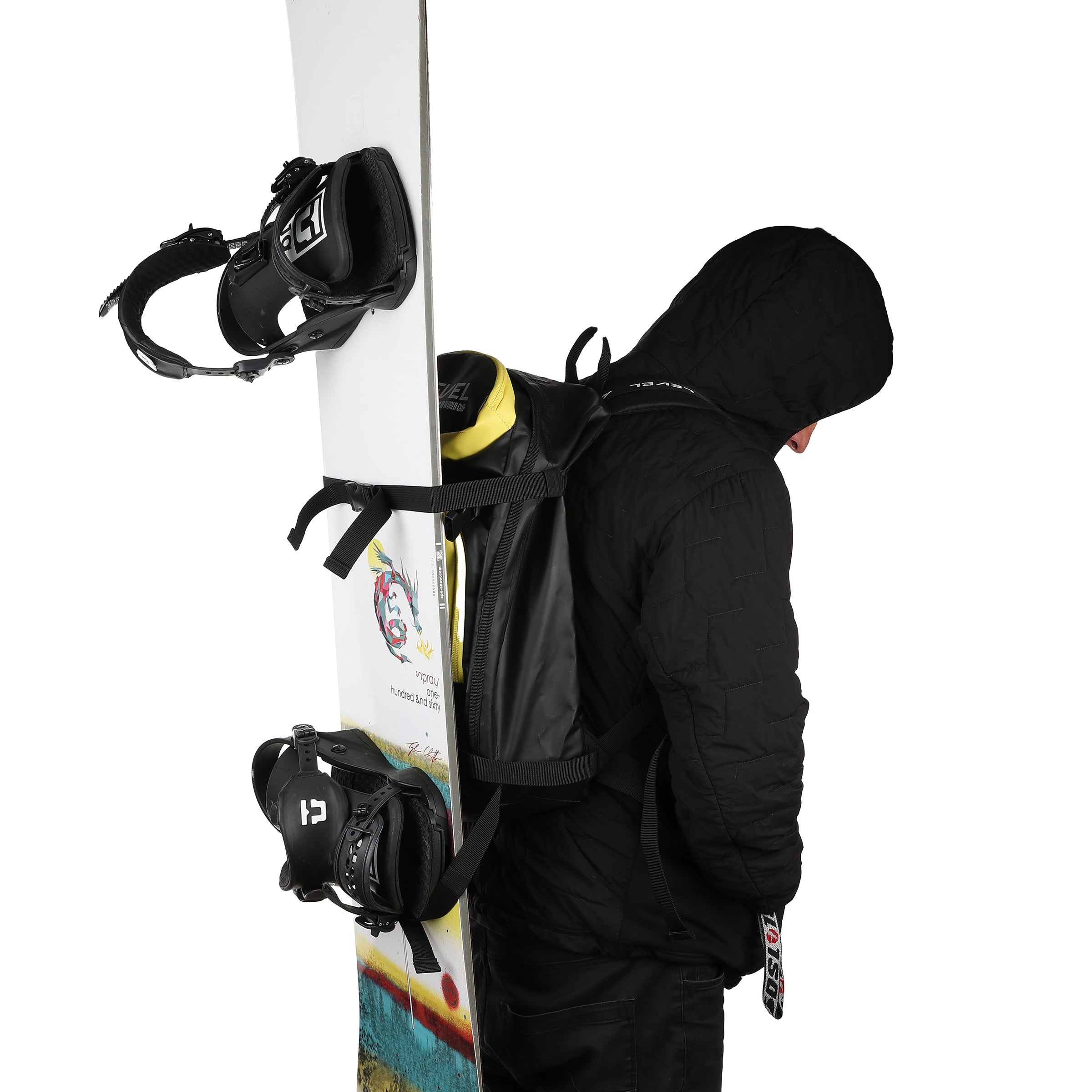 level-rover-freeride-rucksack-25l-ninja-black-laptop image 3