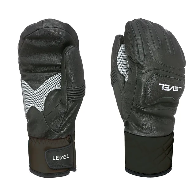 level-worldcup-race-f-ustlinge-schwarz-leder-primaloft image 1