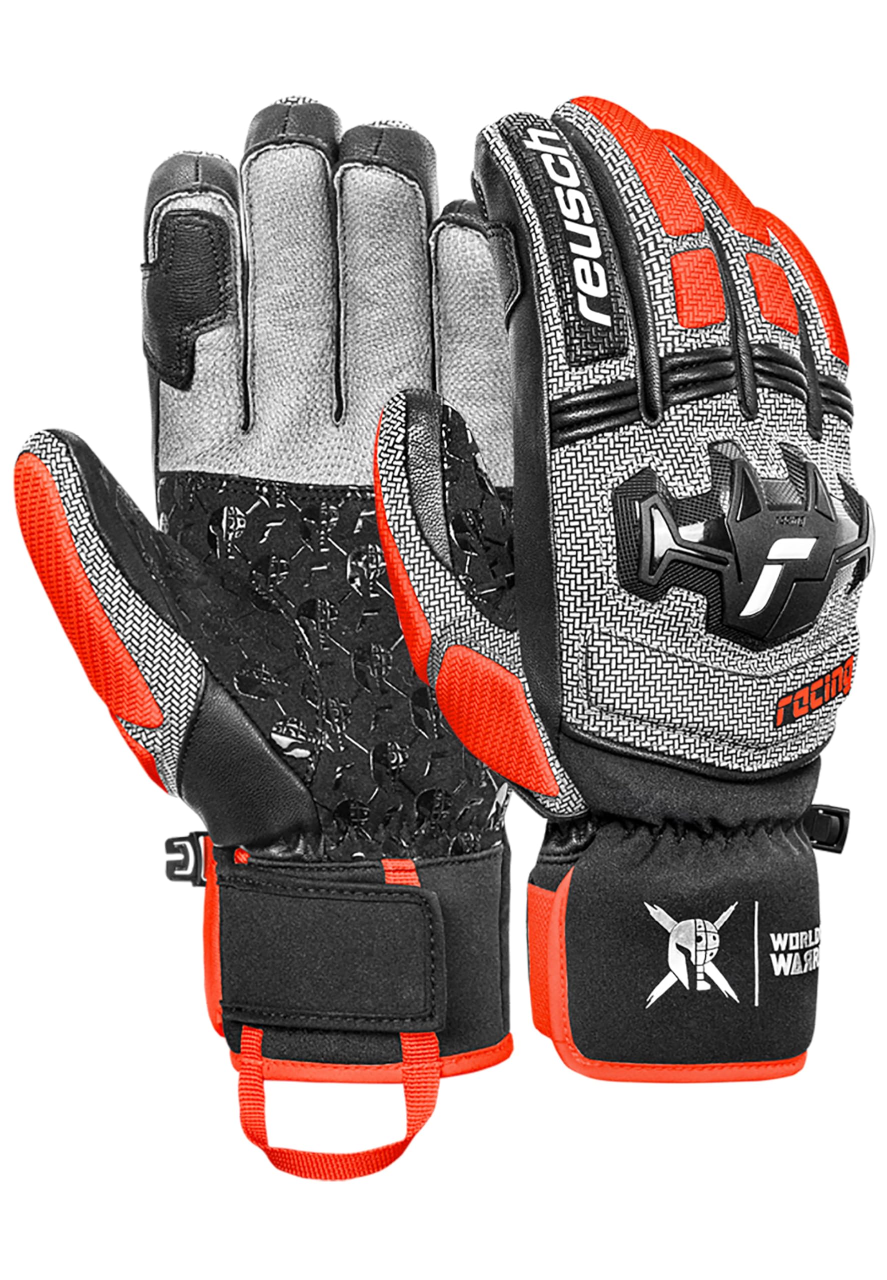reusch-worldcup-warrior-ski-handschuhe-8-5-ziegenleder-warm image 1