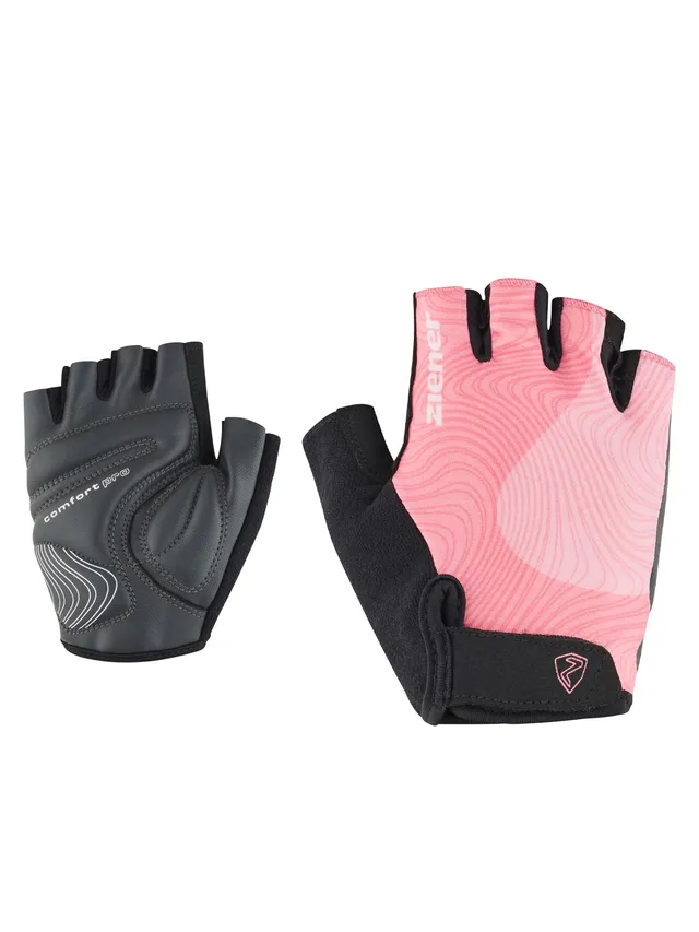 ziener-cleni-z-damen-fahrradhandschuhe-kurzfinger-strawberry-sorbet-7-5 image 1