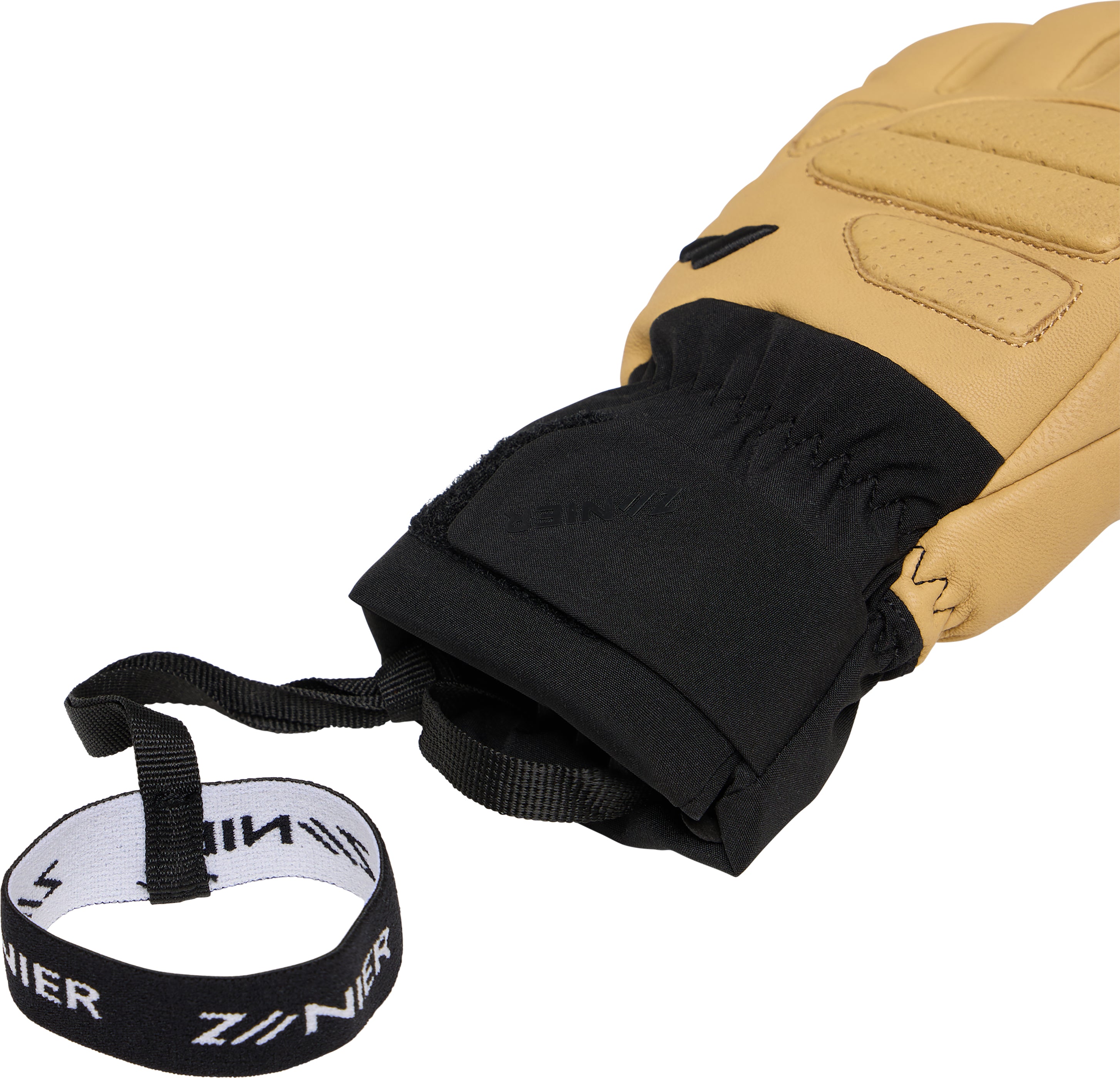 zanier-revolution-stx-skihandschuh-schwarz-ziegenleder-wasserdicht image 5