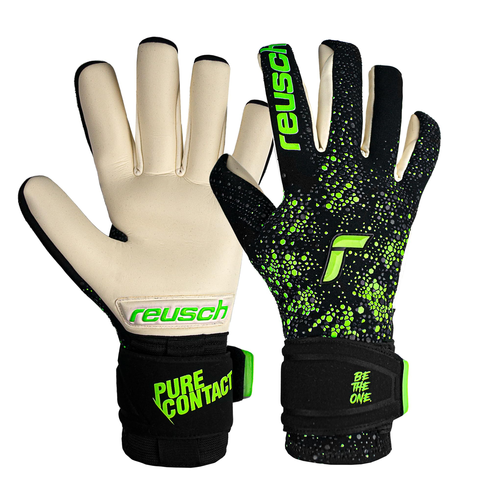 reusch-attrakt-torwarthandschuhe-gr-9-grip-gold-atmungsaktiv image 1