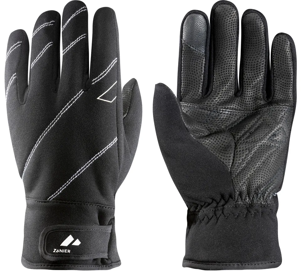 zanier-switchback-fleecehandschuhe-schwarz-touchscreen image 1