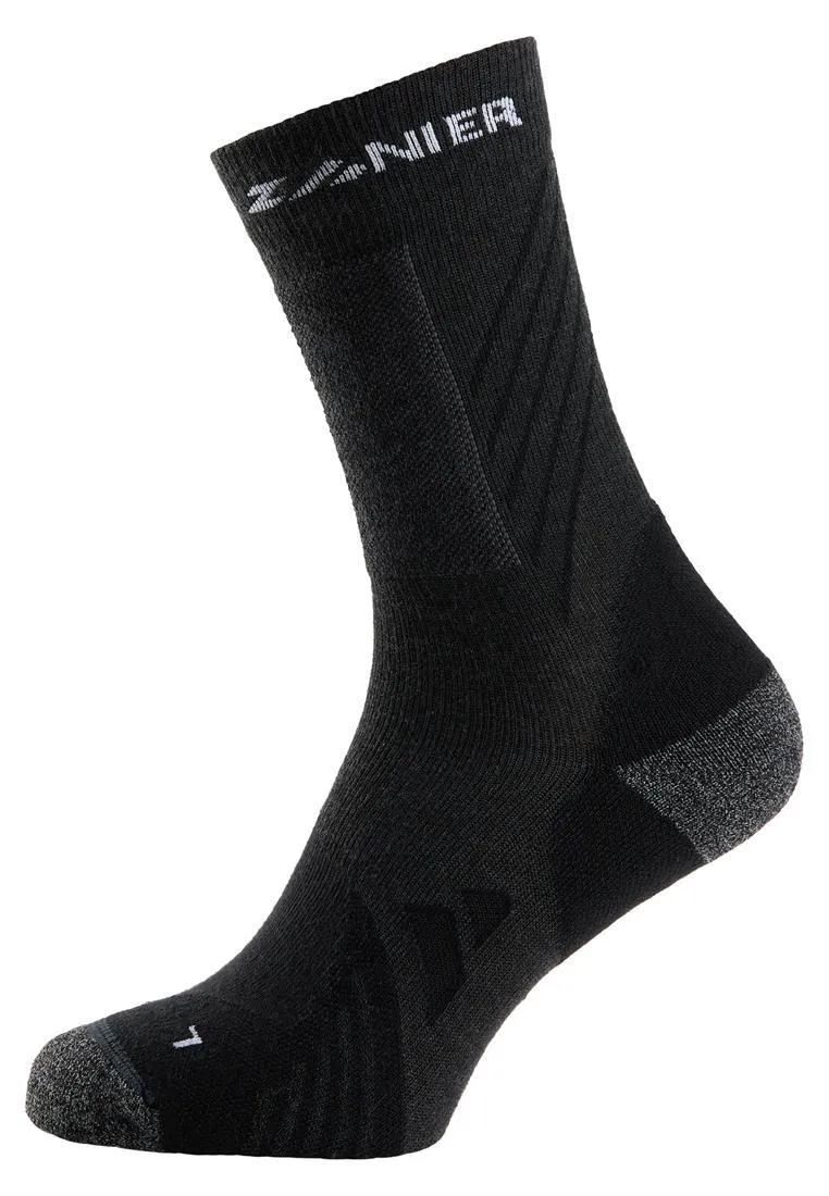 zanier-hiking-socks-wandersocken-orange-mittelgrau image 1