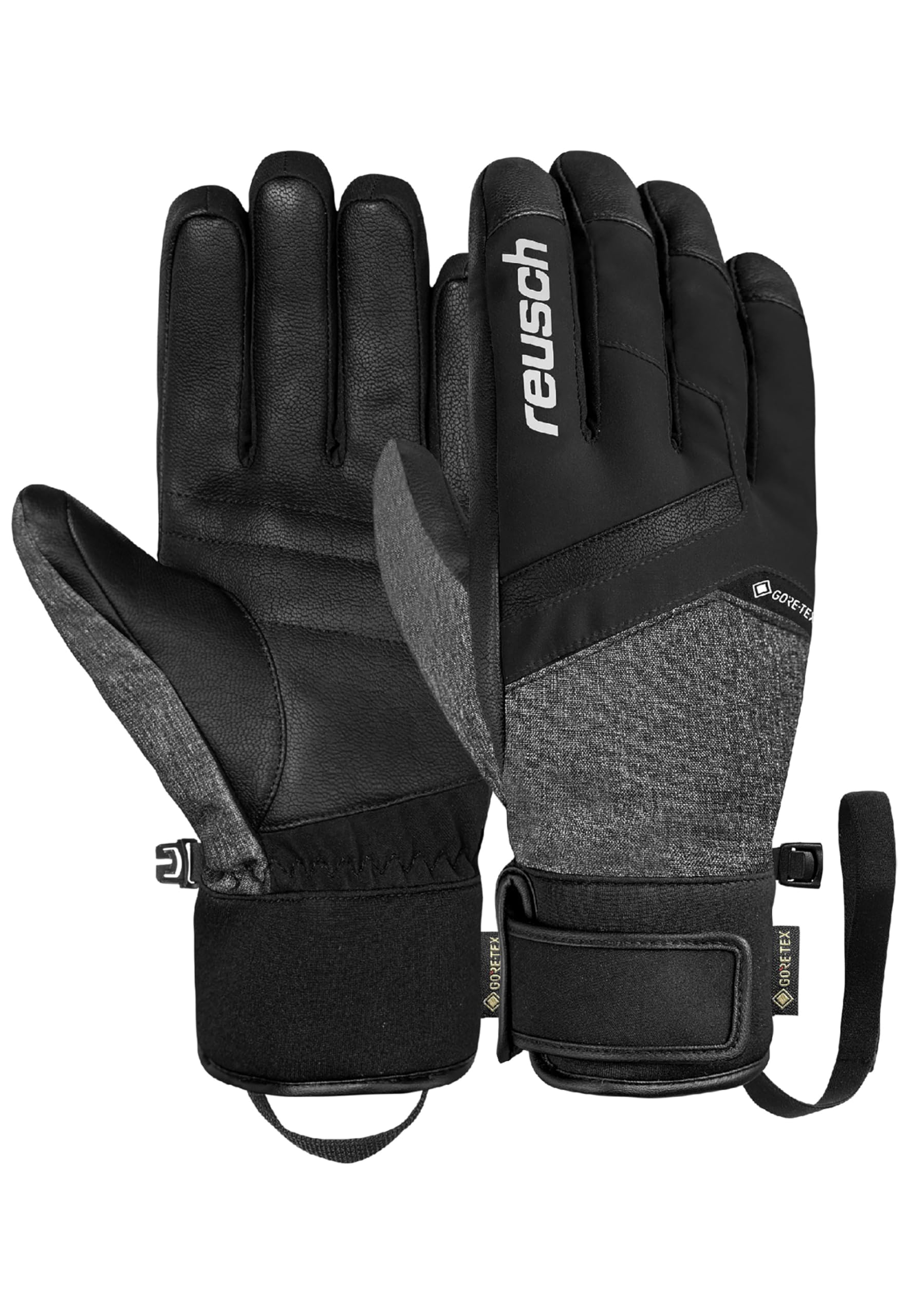 reusch-down-spirit-gore-tex-skihandschuhe-softshell-schwarz-grau image 8