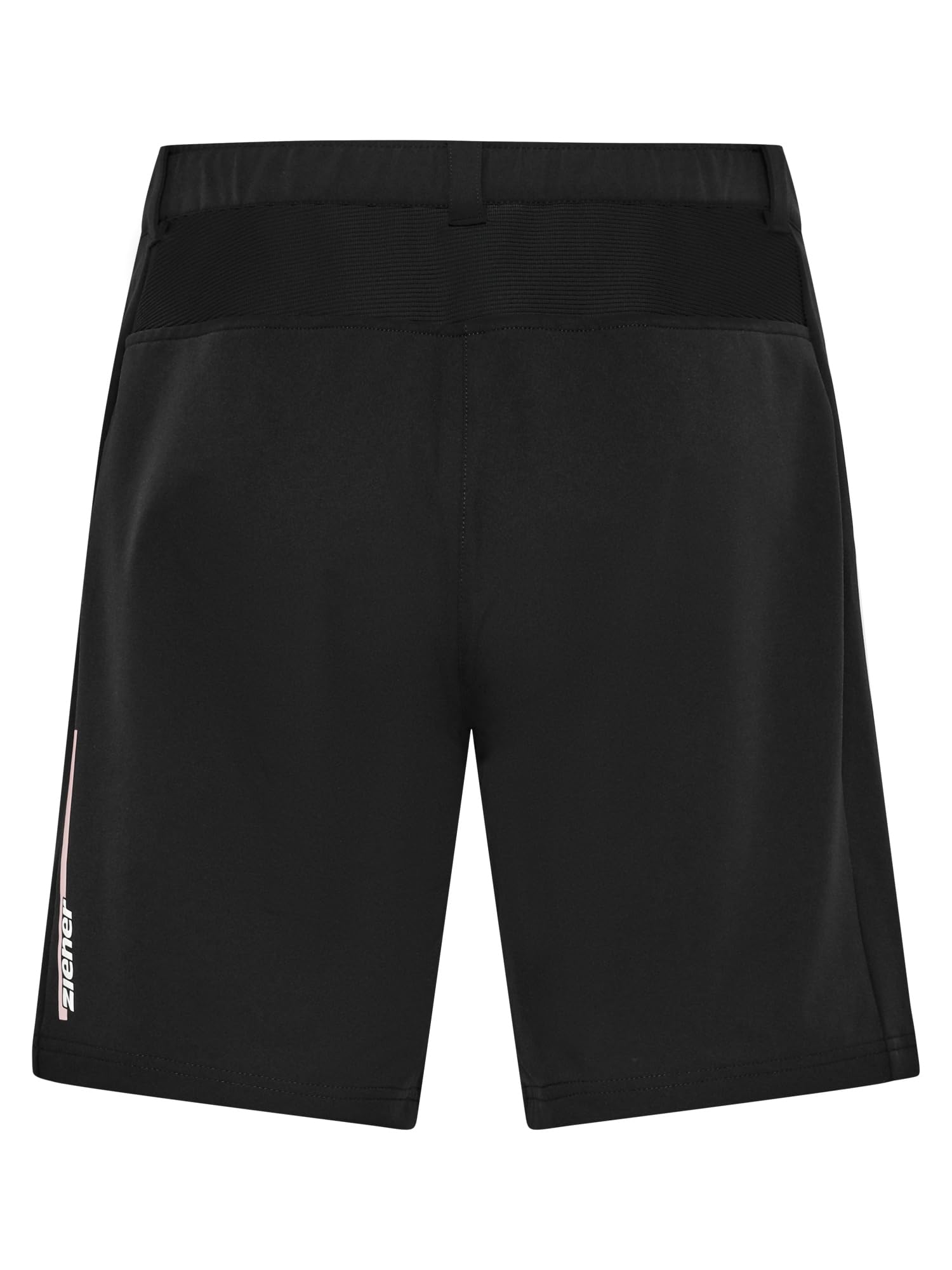 ziener-nakoa-z-lady-bike-shorts-gr-38-black-strawberry-sorbet-gepolstert image 2