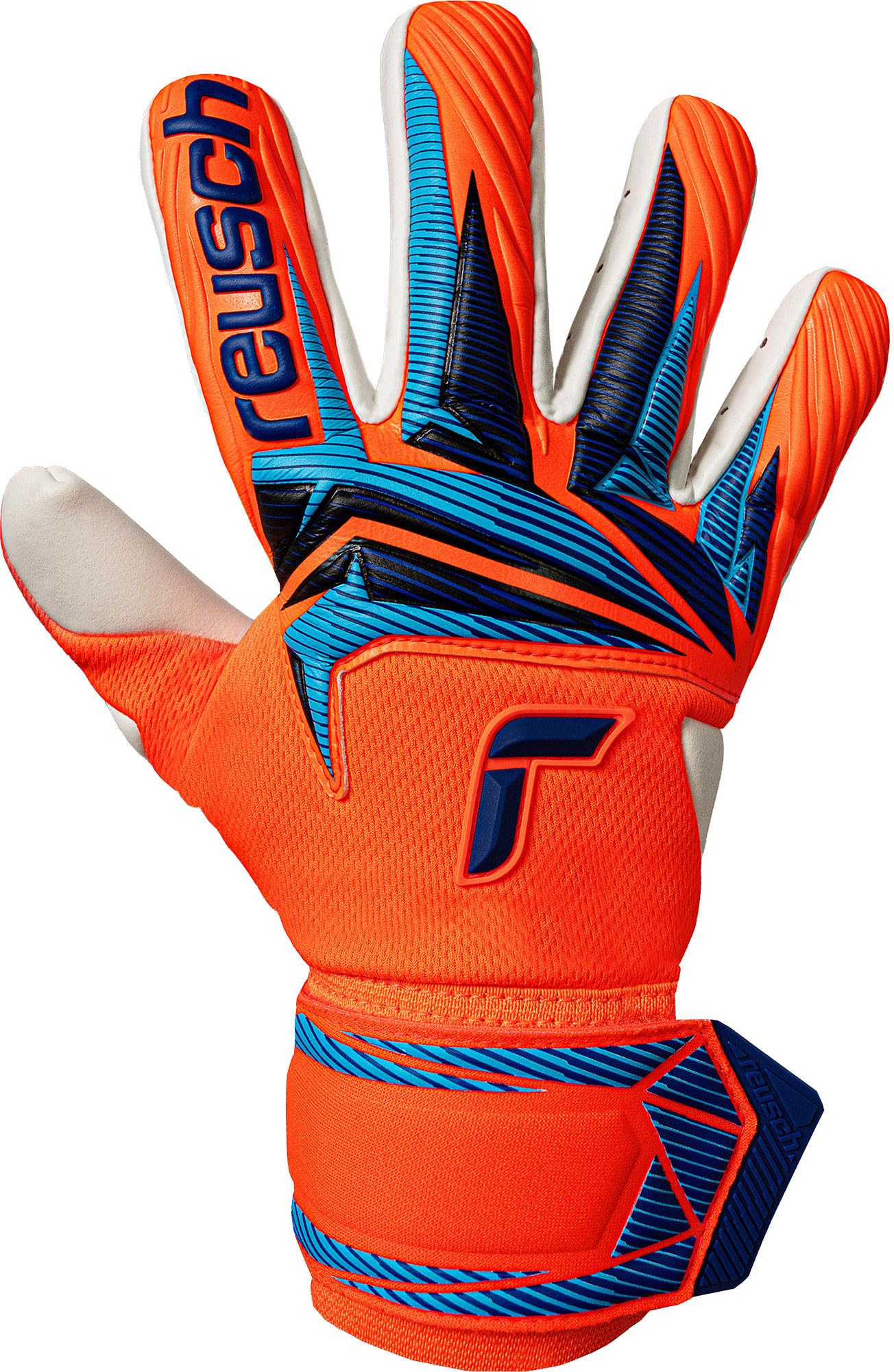 reusch-attrakt-gold-x-torwarthandschuhe-gr-8-5-profi-grip image 2