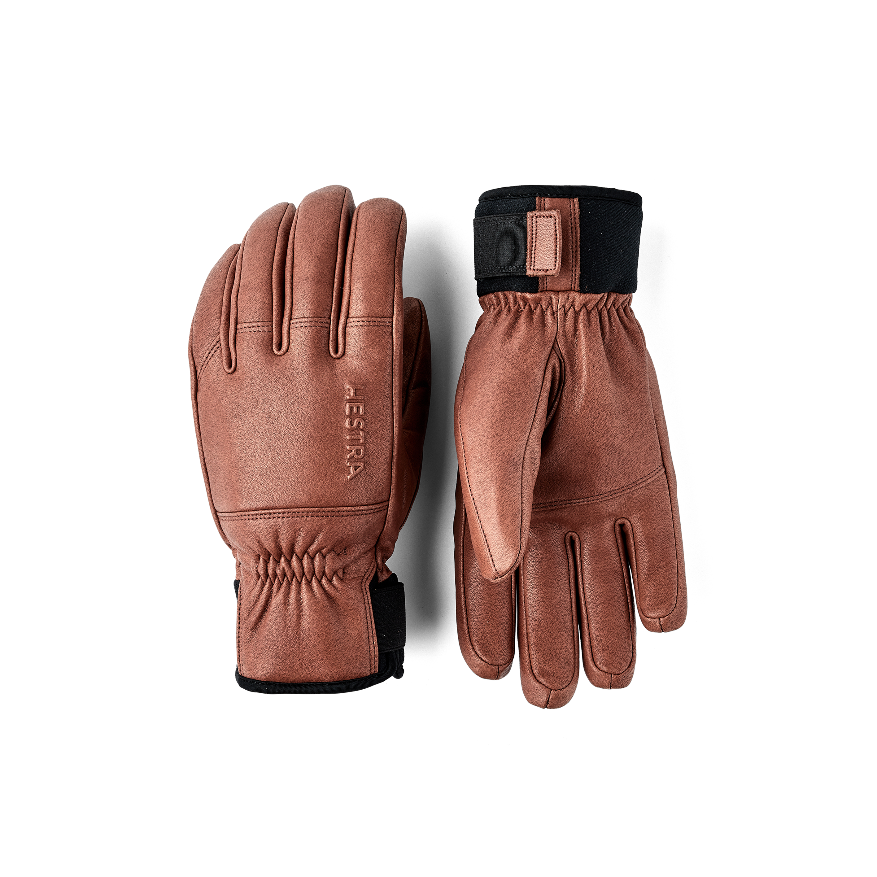 hestra-fall-line-omni-5-finger-skihandschuh-leder-g-loft image 1