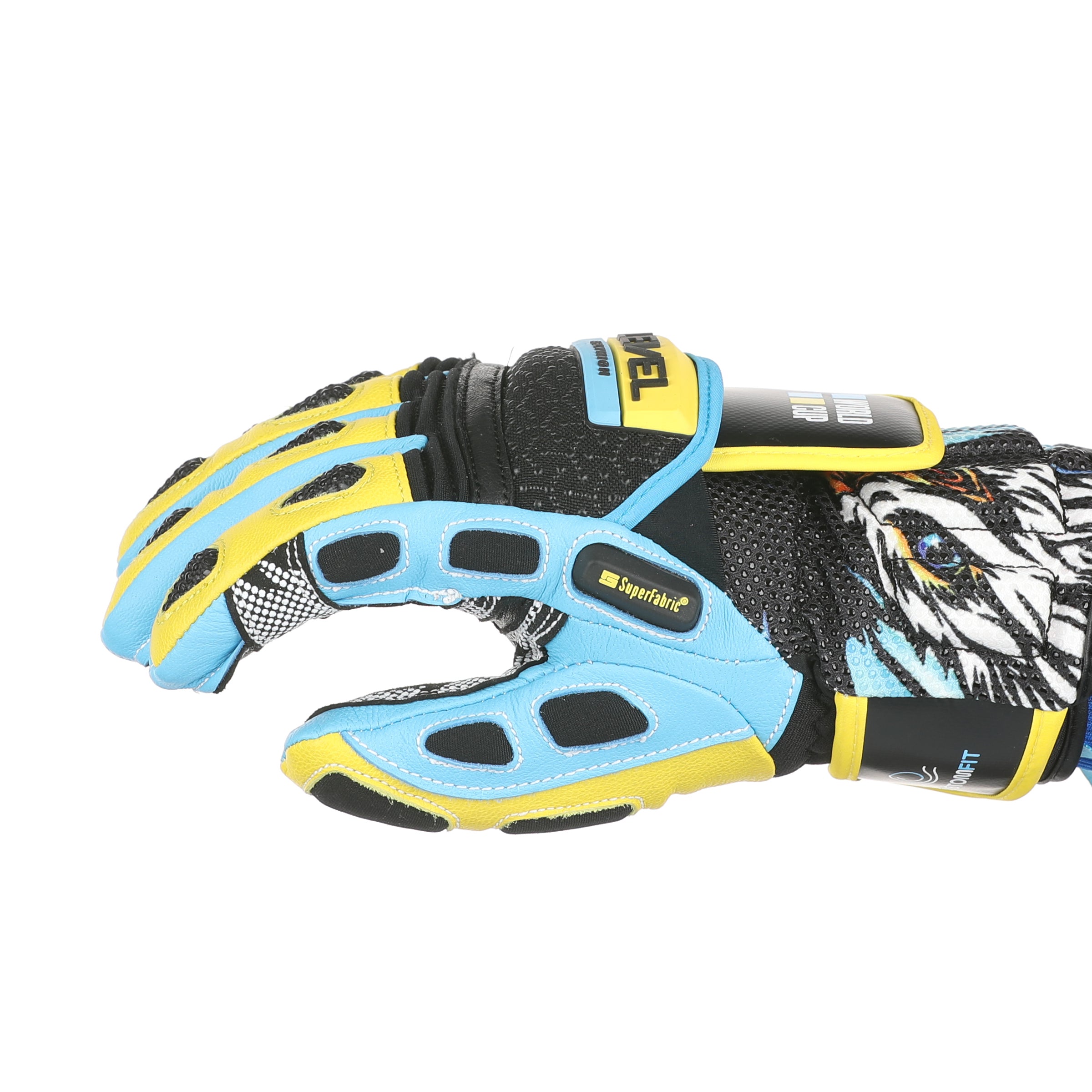 level-worldcup-jr-cf-skihandschuhe-gelb-blau-kinder-race image 8