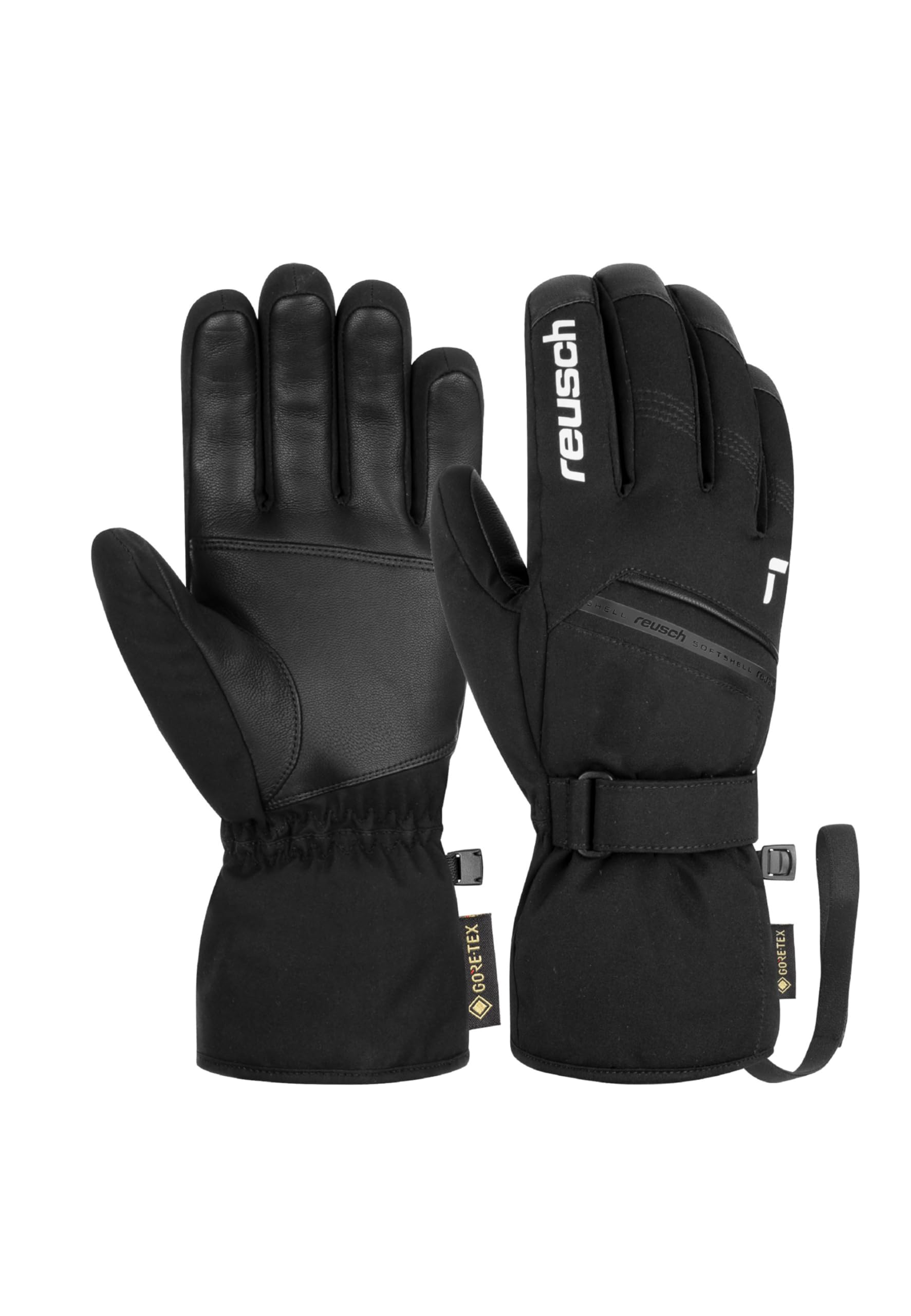 reusch-down-spirit-gtx-skihandschuhe-grau-schwarz-9-5-wasserdicht image 8