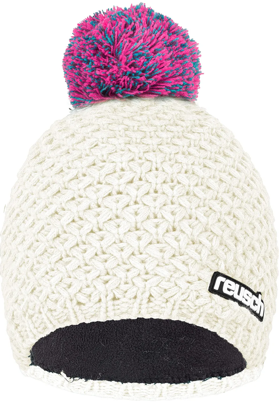 reusch-elias-beanie-strickm-tze-mit-bommel-und-fleecefutter image 1