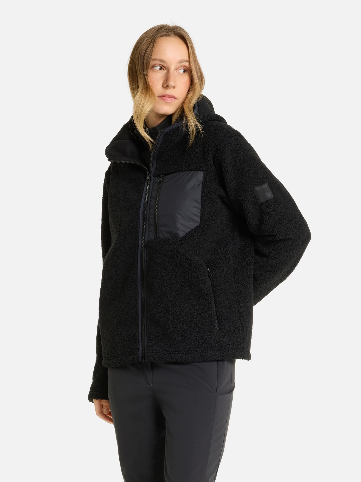 ziener-juha-z-fleecejacke-damen-gr-40-schwarz-high-loft image 4