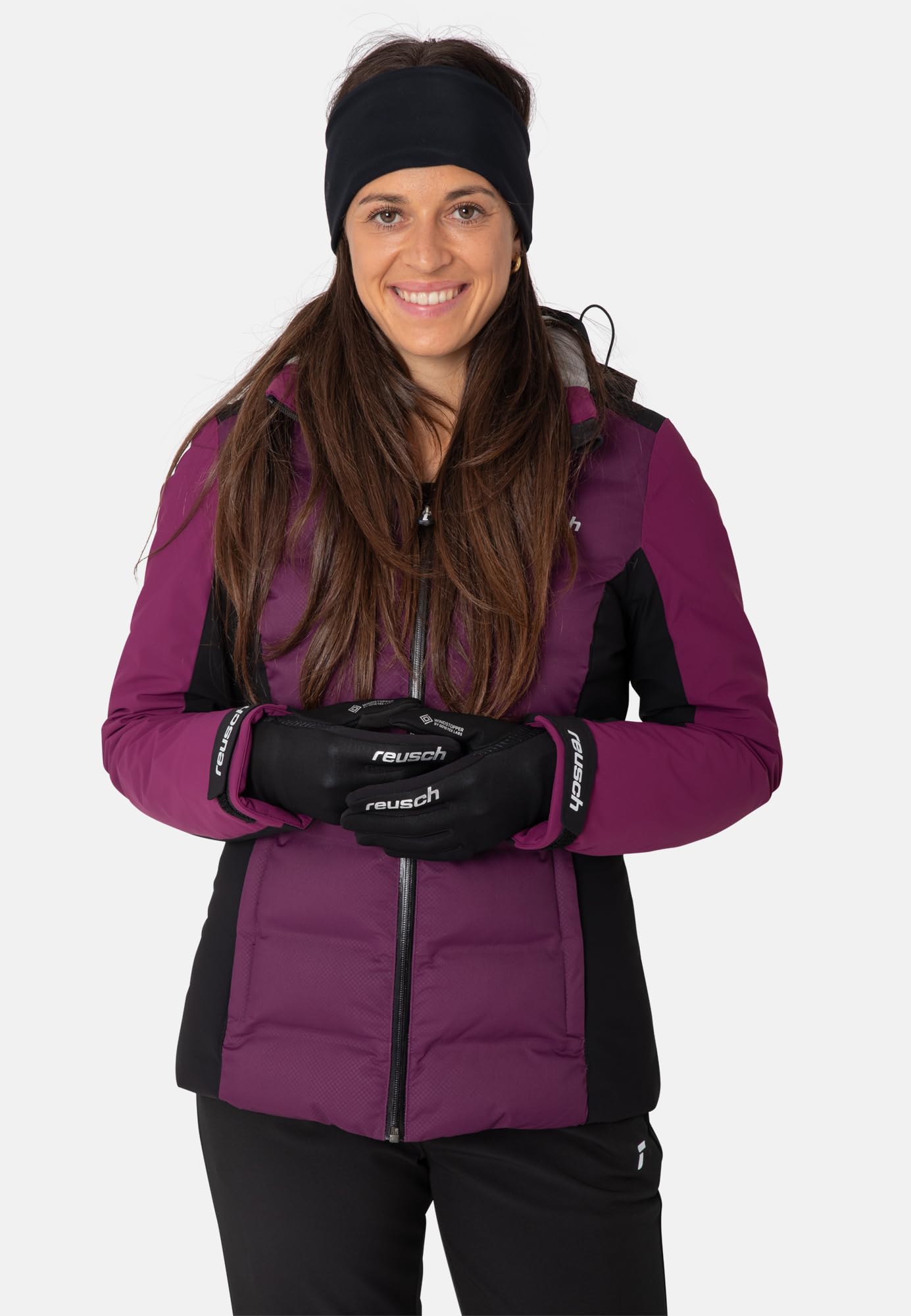 reusch-karayel-down-spirit-outdoorhandschuhe-touch-tec-schwarz image 7