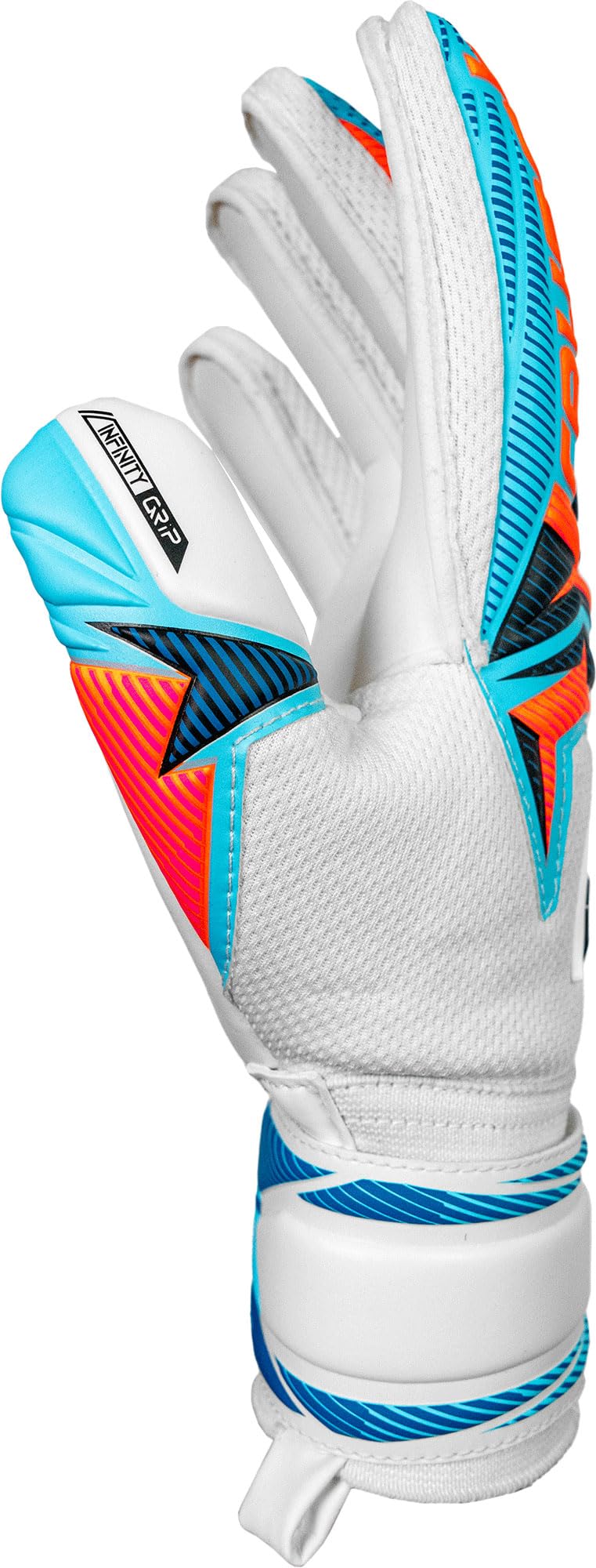 reusch-attrakt-advance-torwarthandschuhe-blau-wei-orange-grip image 3