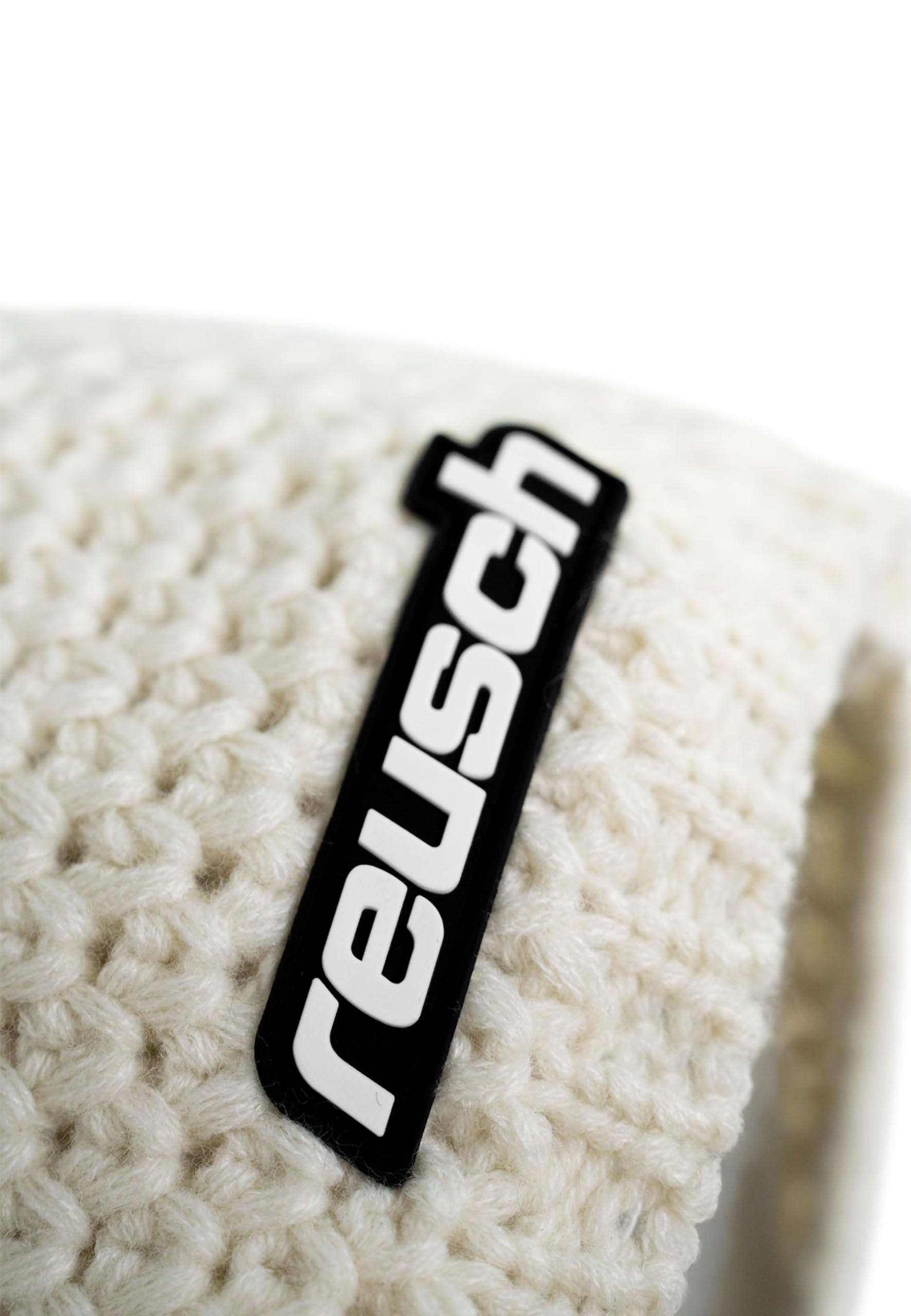 reusch-down-spirit-elias-beanie-strickm-tze-wei-schwarz-fleece image 2