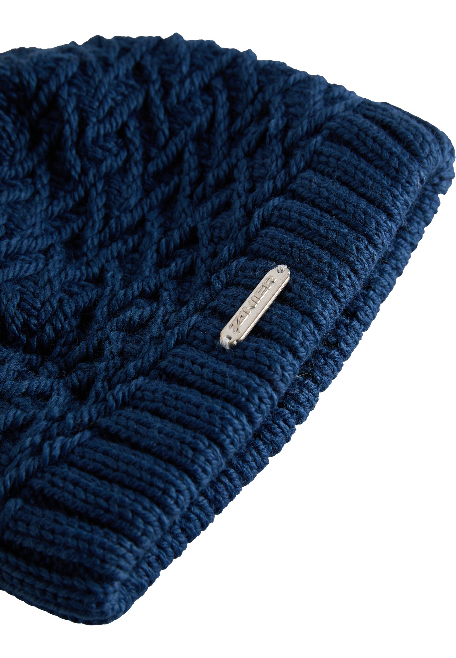 zanier-sport-chic-beanie-m-tze-silber-schurwolle image 6