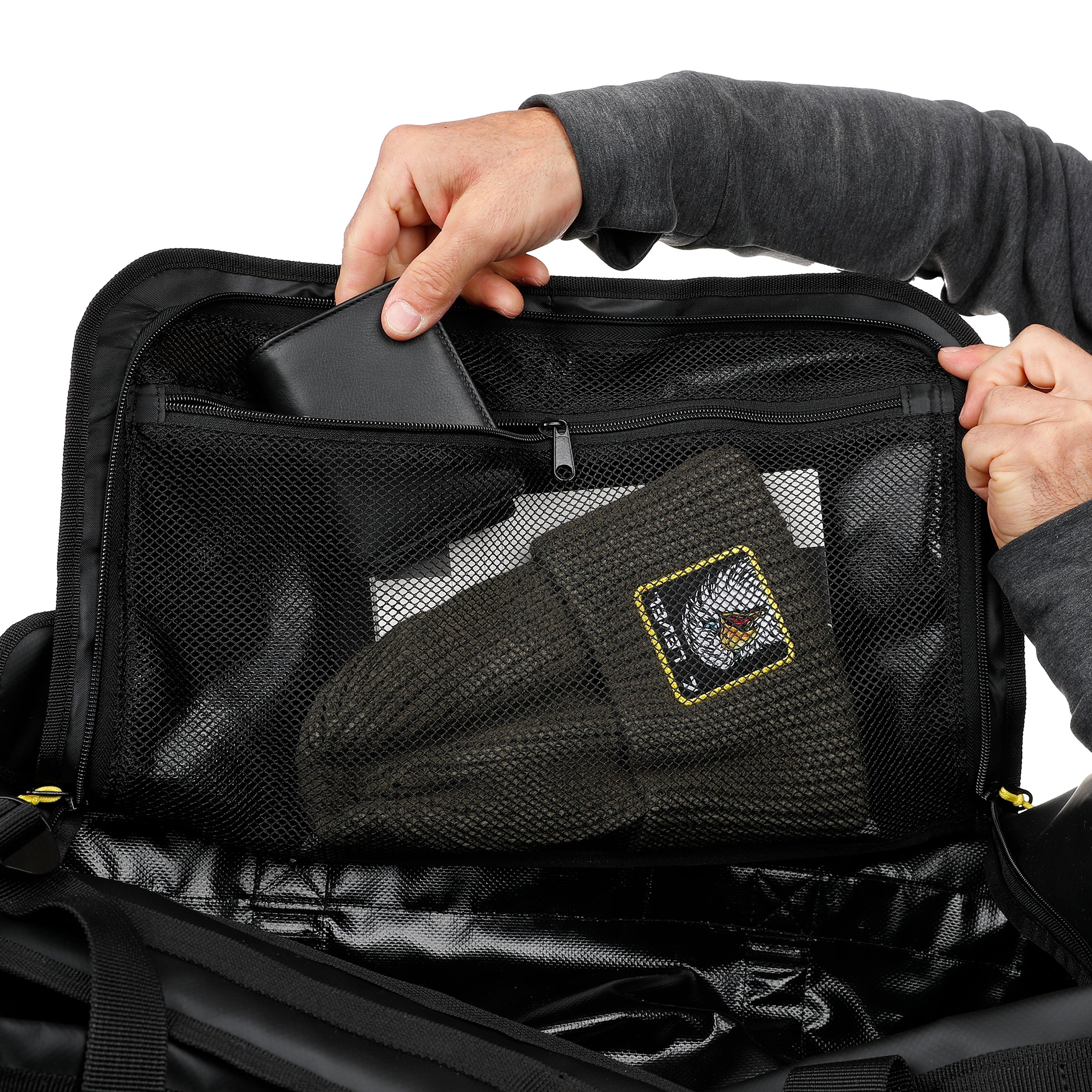 level-worldcup-travel-duffel-reisetasche-50l-schwarz-sporttasche image 5