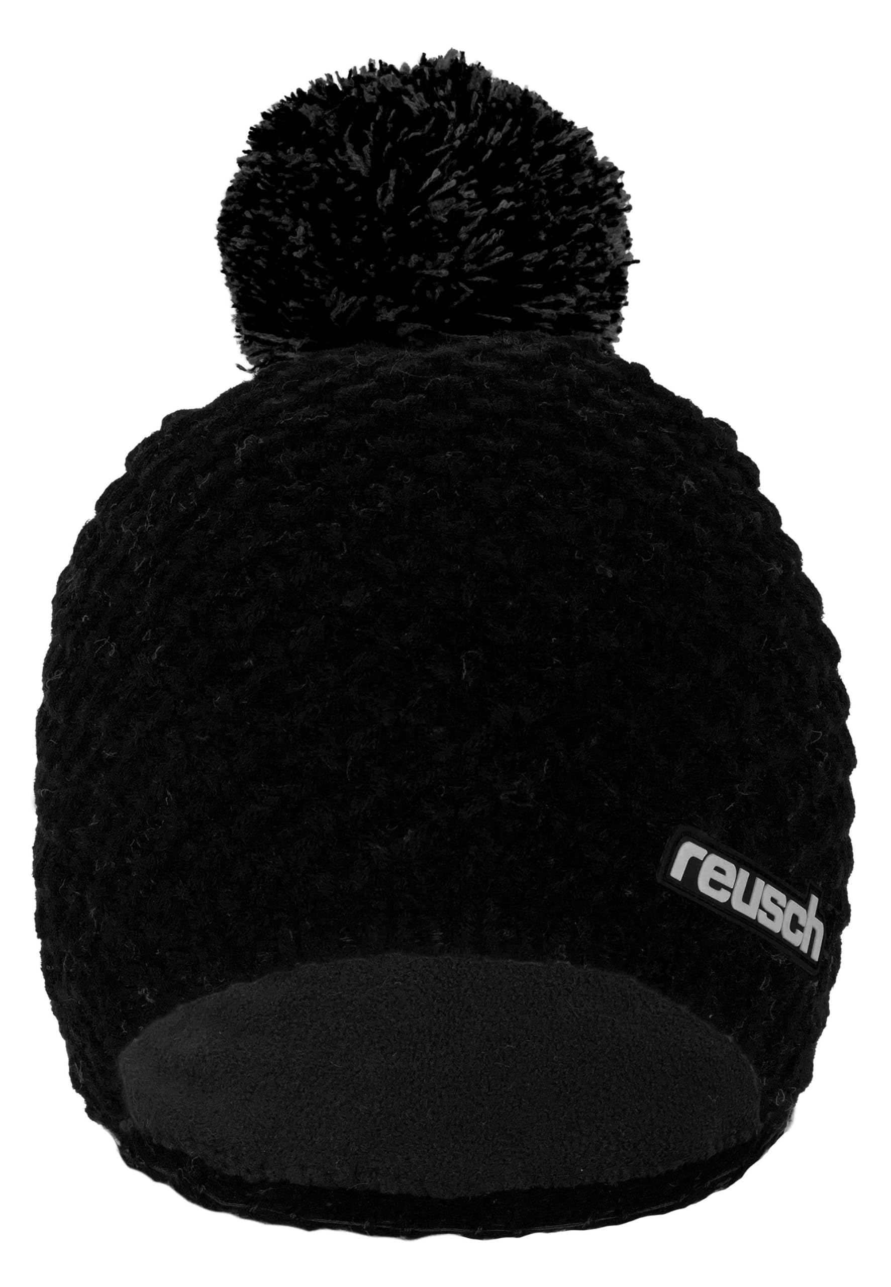 reusch-down-spirit-elias-beanie-strickm-tze-wei-schwarz-fleece image 8