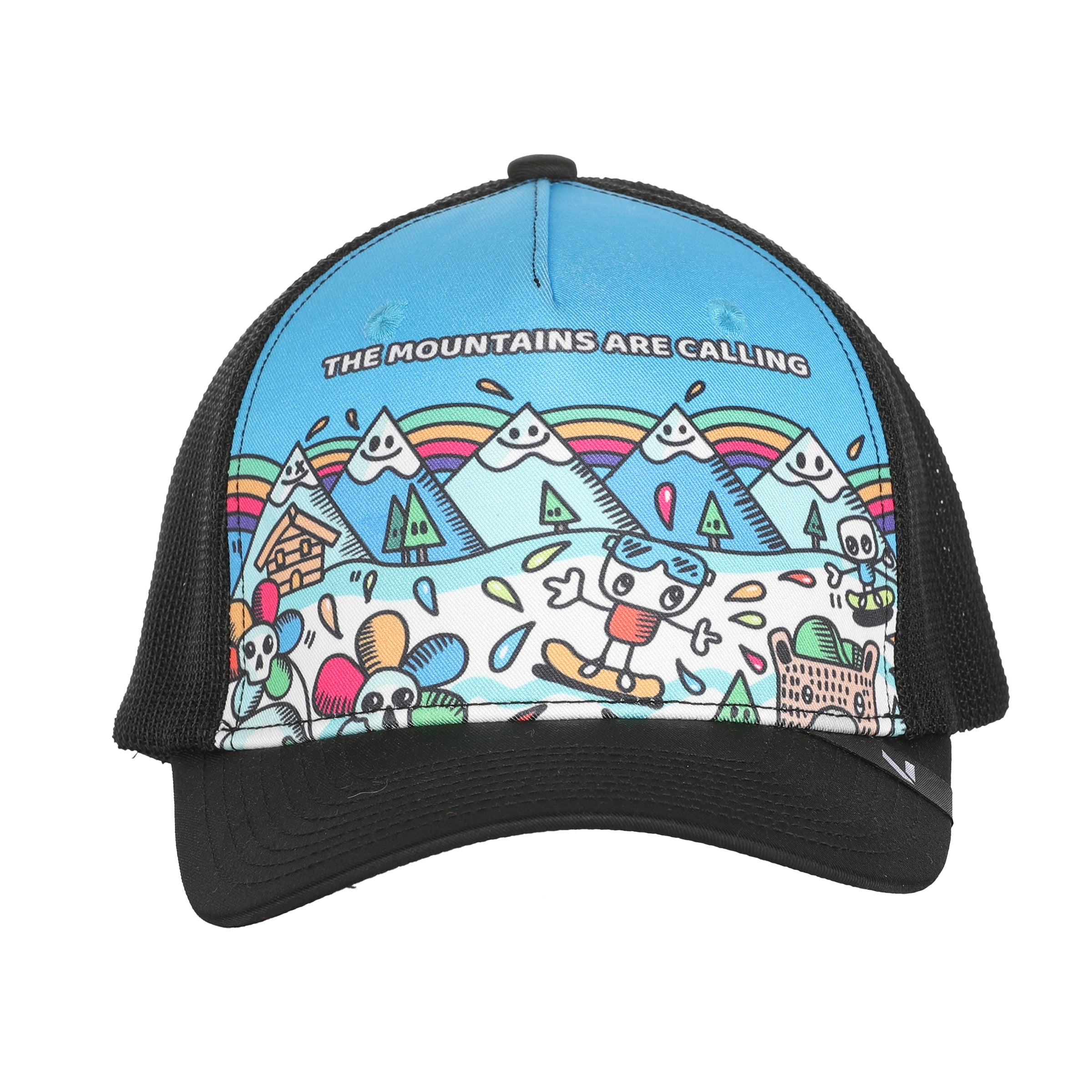 level-super-pipe-mesh-cap-b-simo-kappe-sky-blue image 1