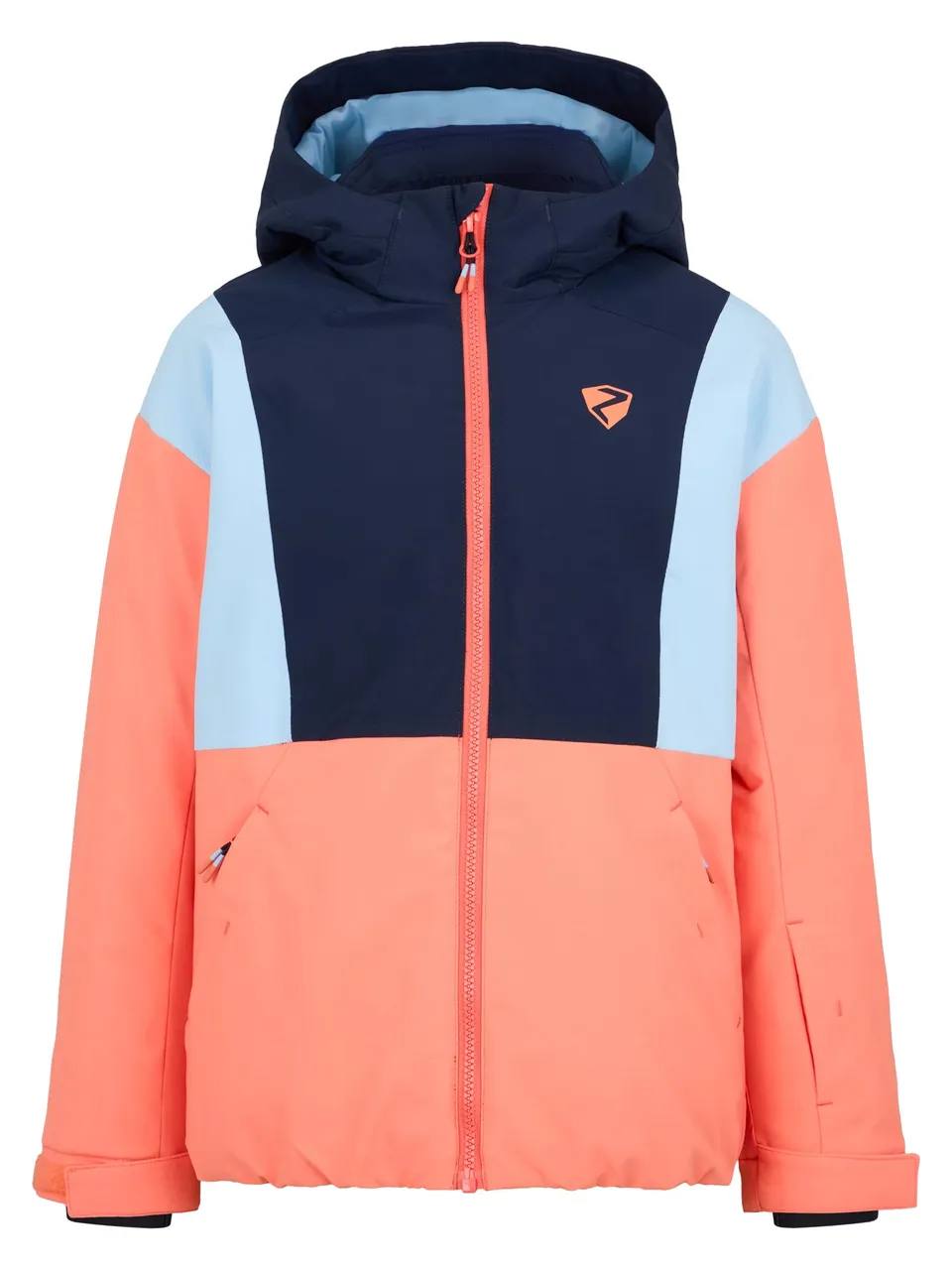 ziener-abbe-z-junior-skijacke-jungen-aquashield-wattiert image 1