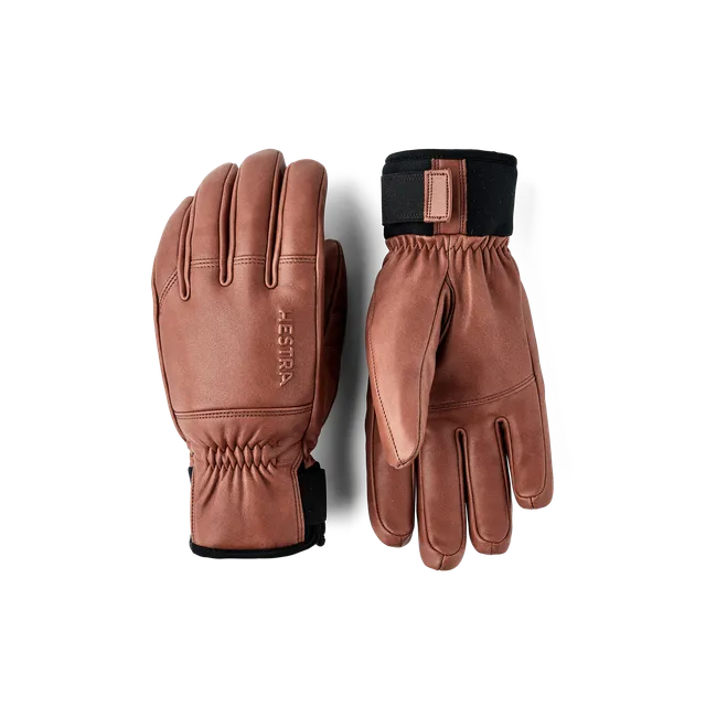hestra-fall-line-omni-5-finger-skihandschuh-leder-g-loft image 1