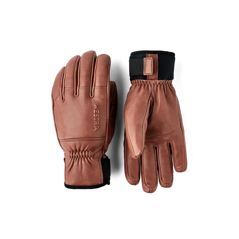 hestra-fall-line-omni-5-finger-skihandschuh-leder-g-loft image 1