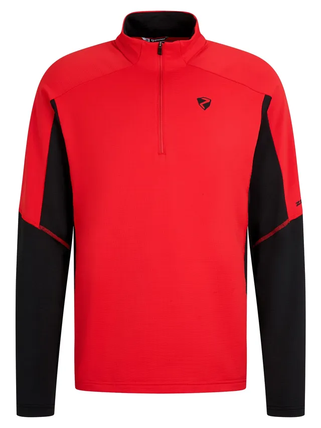 ziener-jiroto-z-herren-skipullover-midlayer-schwarz-52 image 1