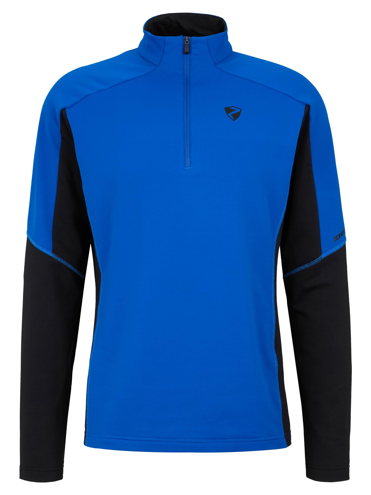 ziener-jiroto-z-herren-skipullover-midlayer-schwarz-52 image 7