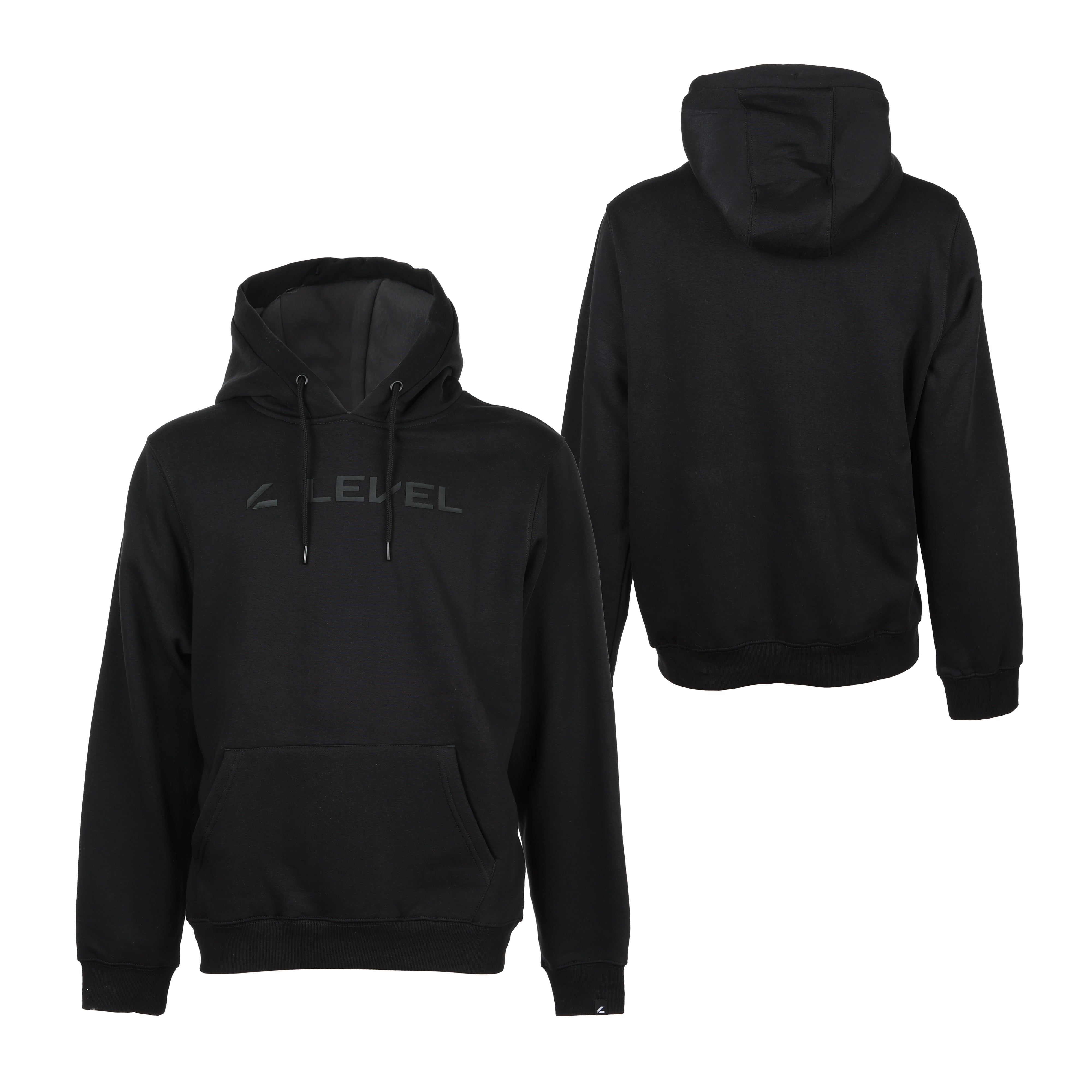 level-rexford-hoodie-black-baumwolle-kapuze image 1