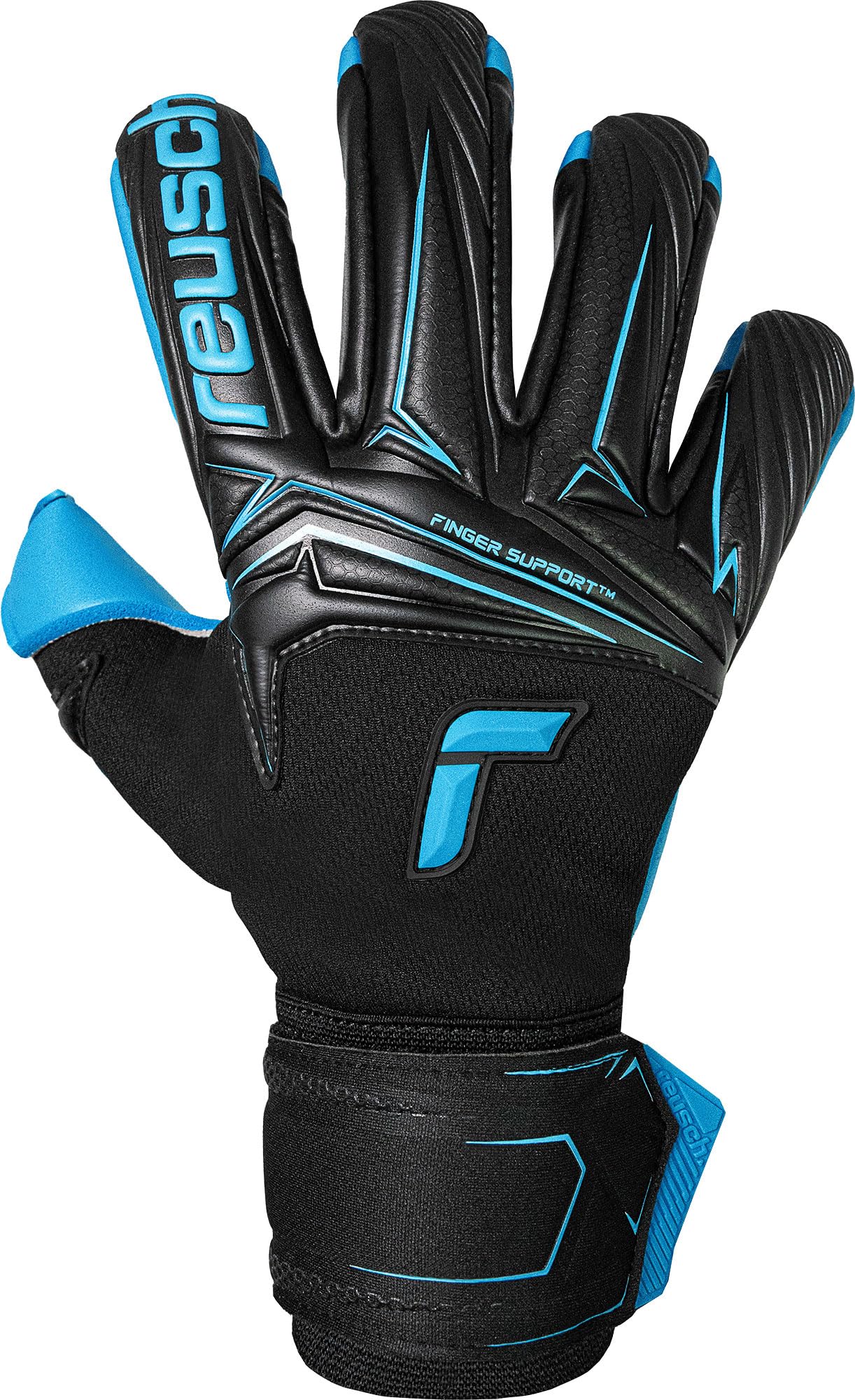 reusch-attrakt-torwarthandschuhe-gr-e-9-aqua-latex image 2