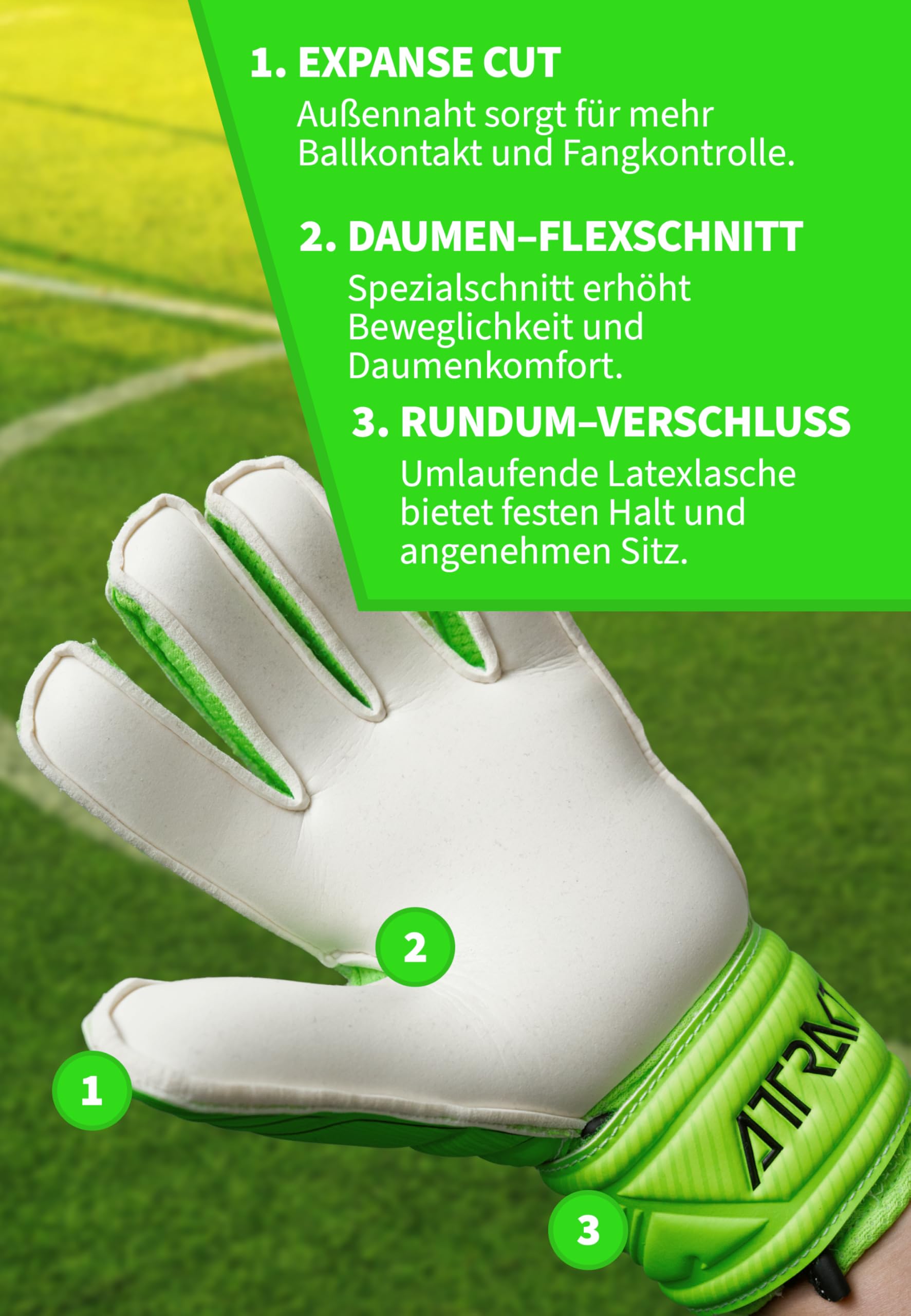 reusch-attrakt-grip-finger-support-junior-torwarthandschuhe-grau-gelb image 4