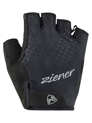 ziener-calidi-z-damen-fahrradhandschuhe-kurzfinger-schwarz-7-5 image 5