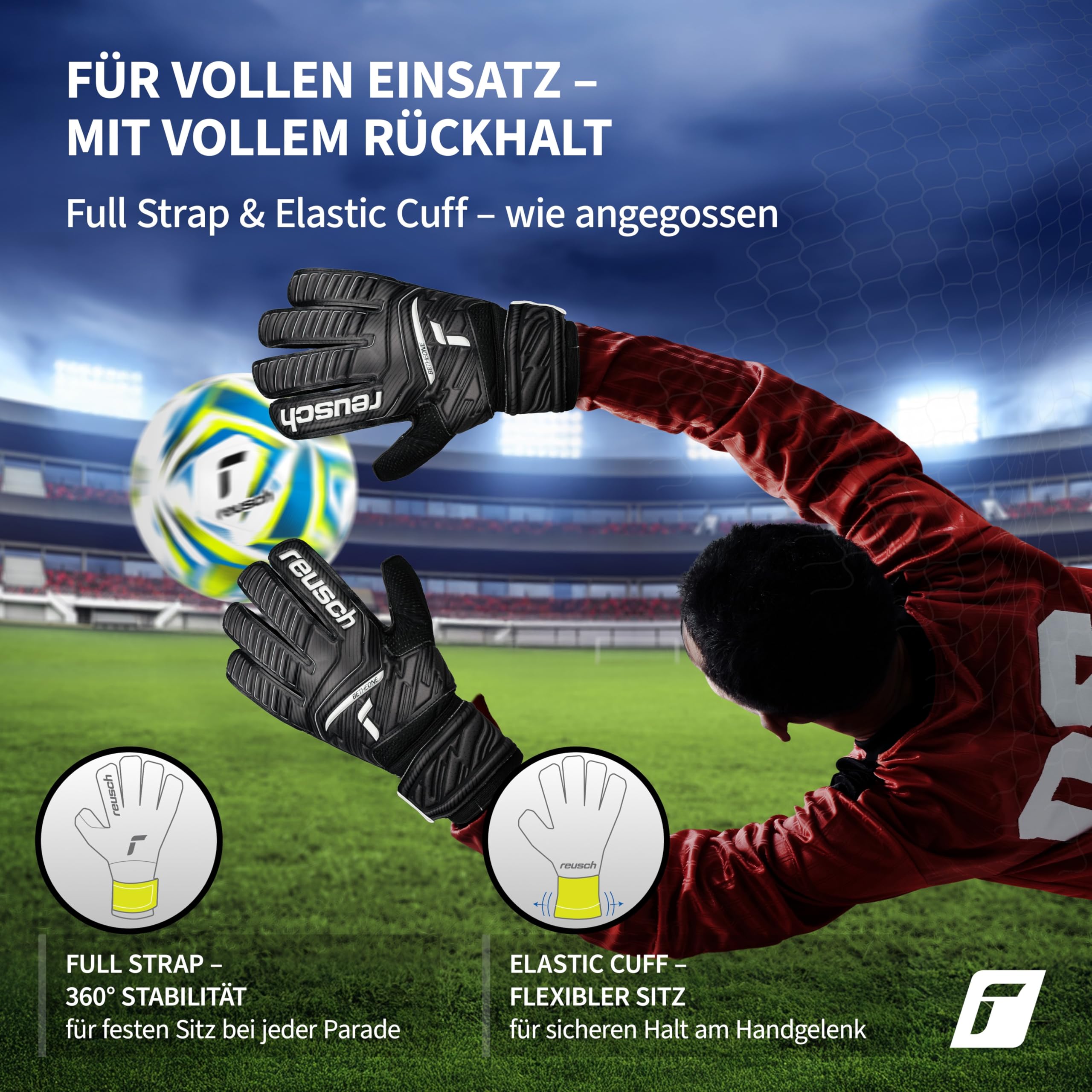 reusch-attrakt-torwarthandschuhe-gr-9-mit-grip image 6