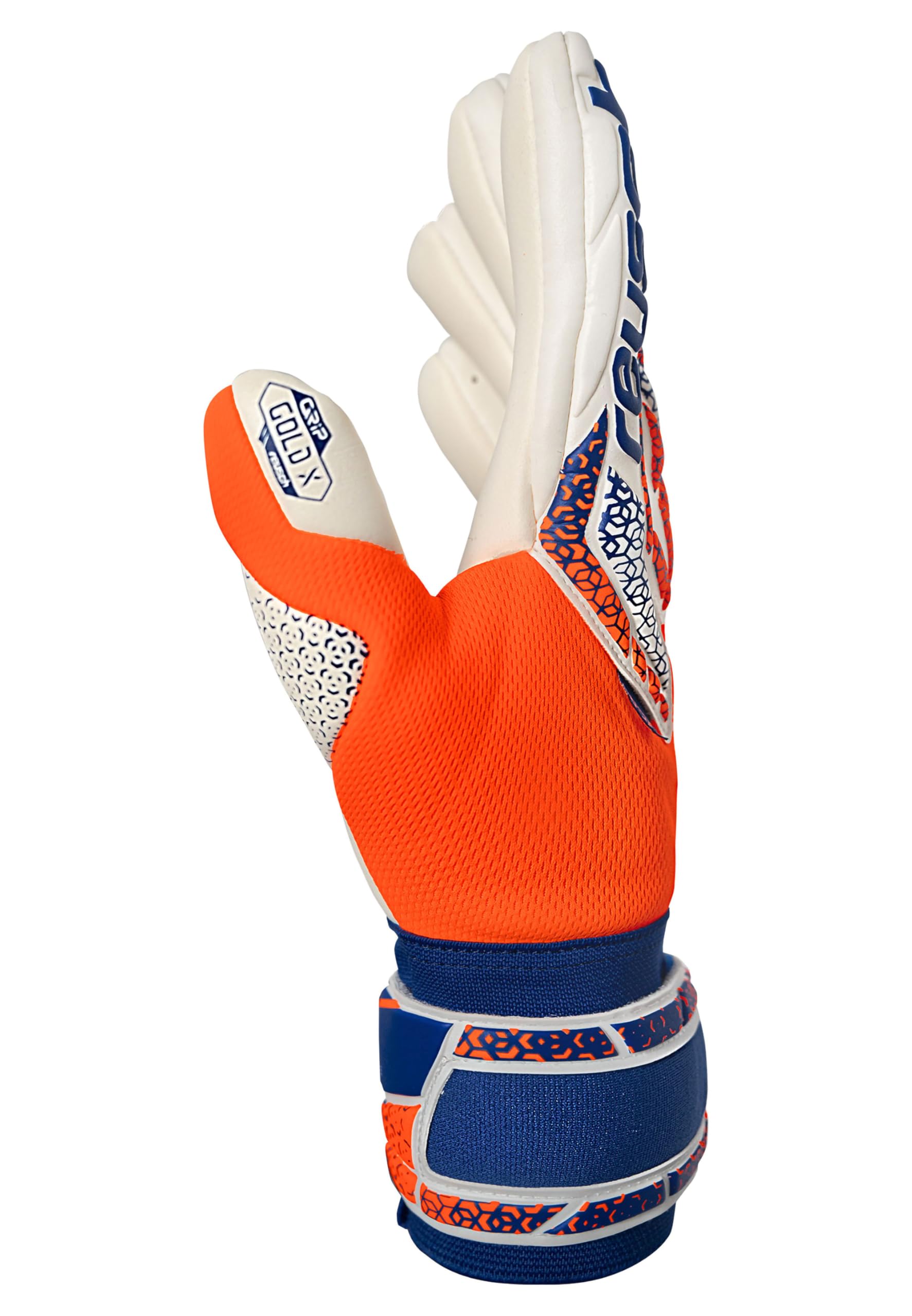reusch-attrakt-profi-torwarthandschuhe-gr-e-9-mit-gold-x-grip image 3