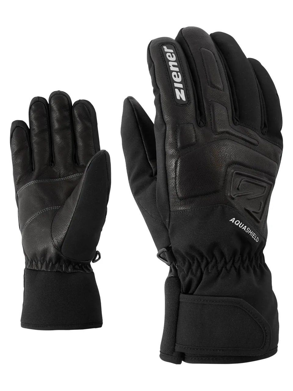 ziener-glyxus-as-skihandschuhe-8-5-ziegenleder image 1