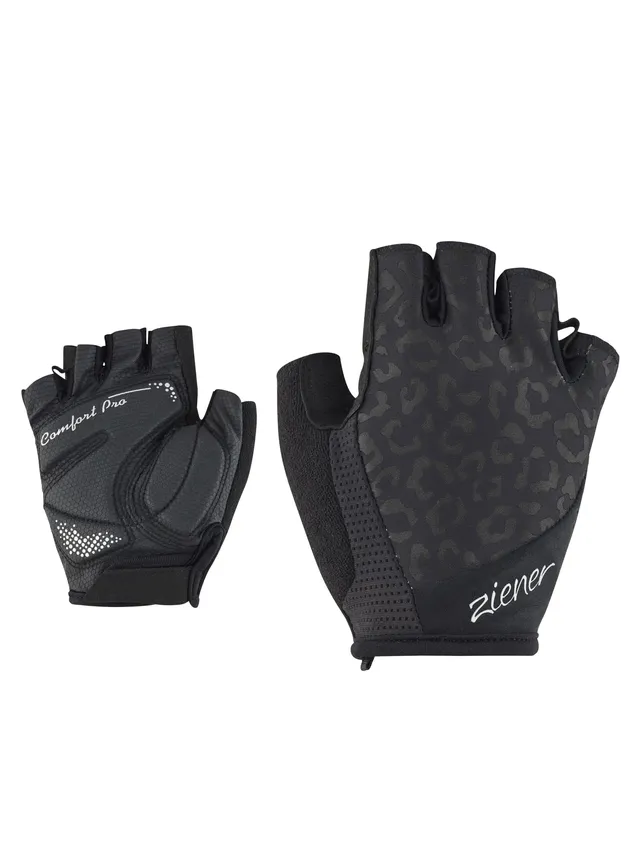 ziener-collien-z-lady-fahrradhandschuhe-kurz-black-7-5 image 1